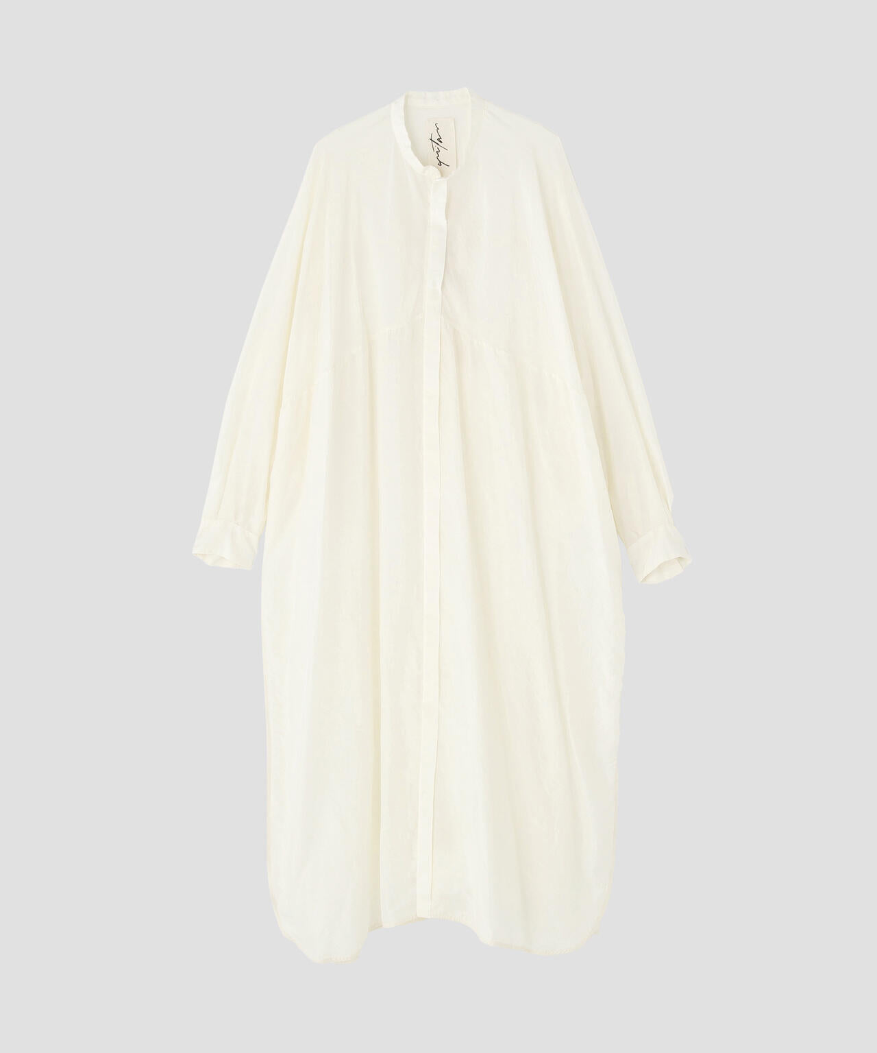 quitan / SILK KHADI AO DAI LONG BAND COLLAR SHIRT