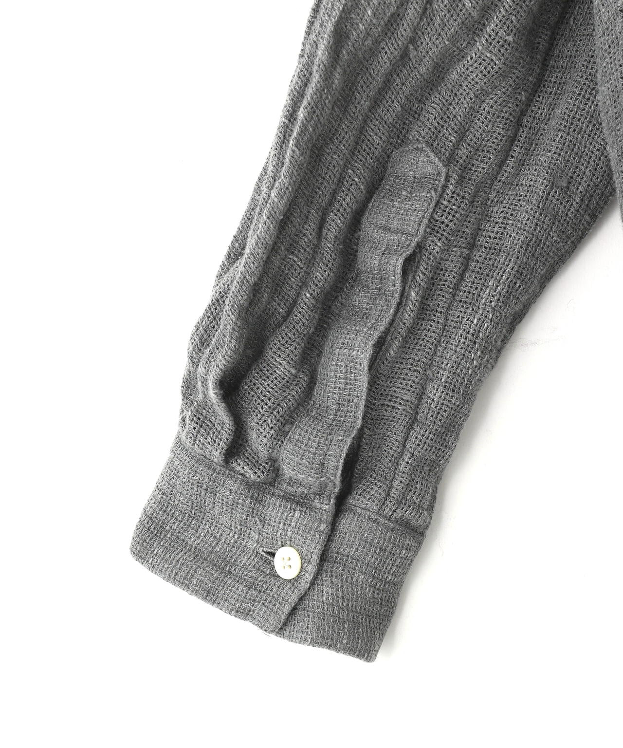 quitan / ORGANIC 56 LINEN SLUB LINEN BASKET AO DAÏ B/C LONG SHIRT