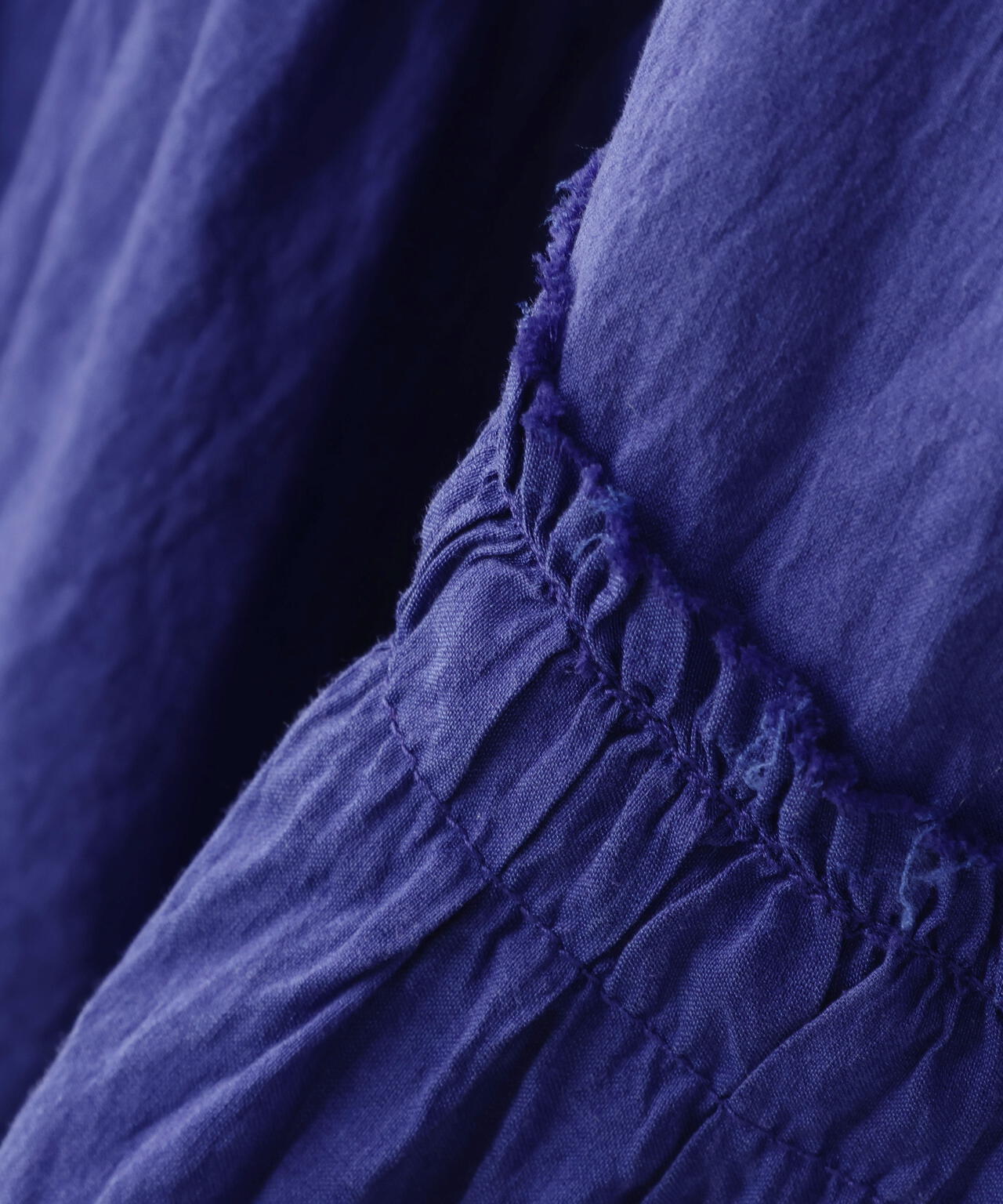 quitan / KHADI COTTON SILK TWISTED TIERED DRESS