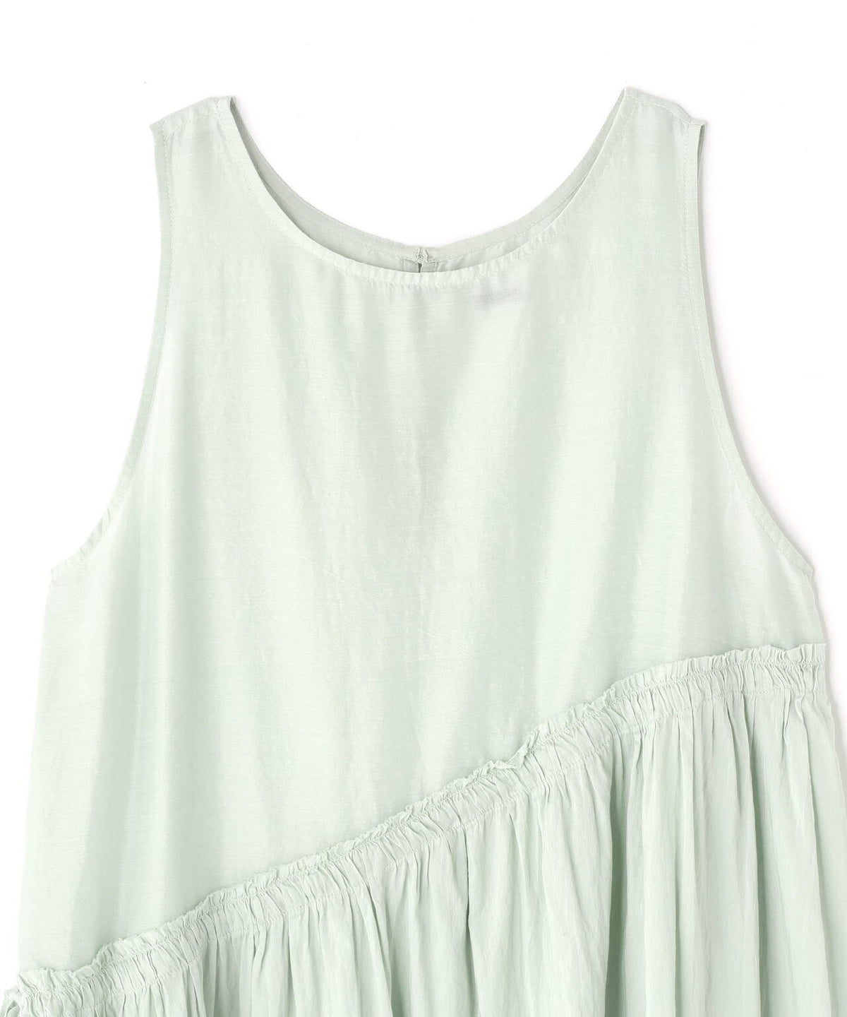 quitan / KHADI COTTON SILK TWISTED TIERED DRESS