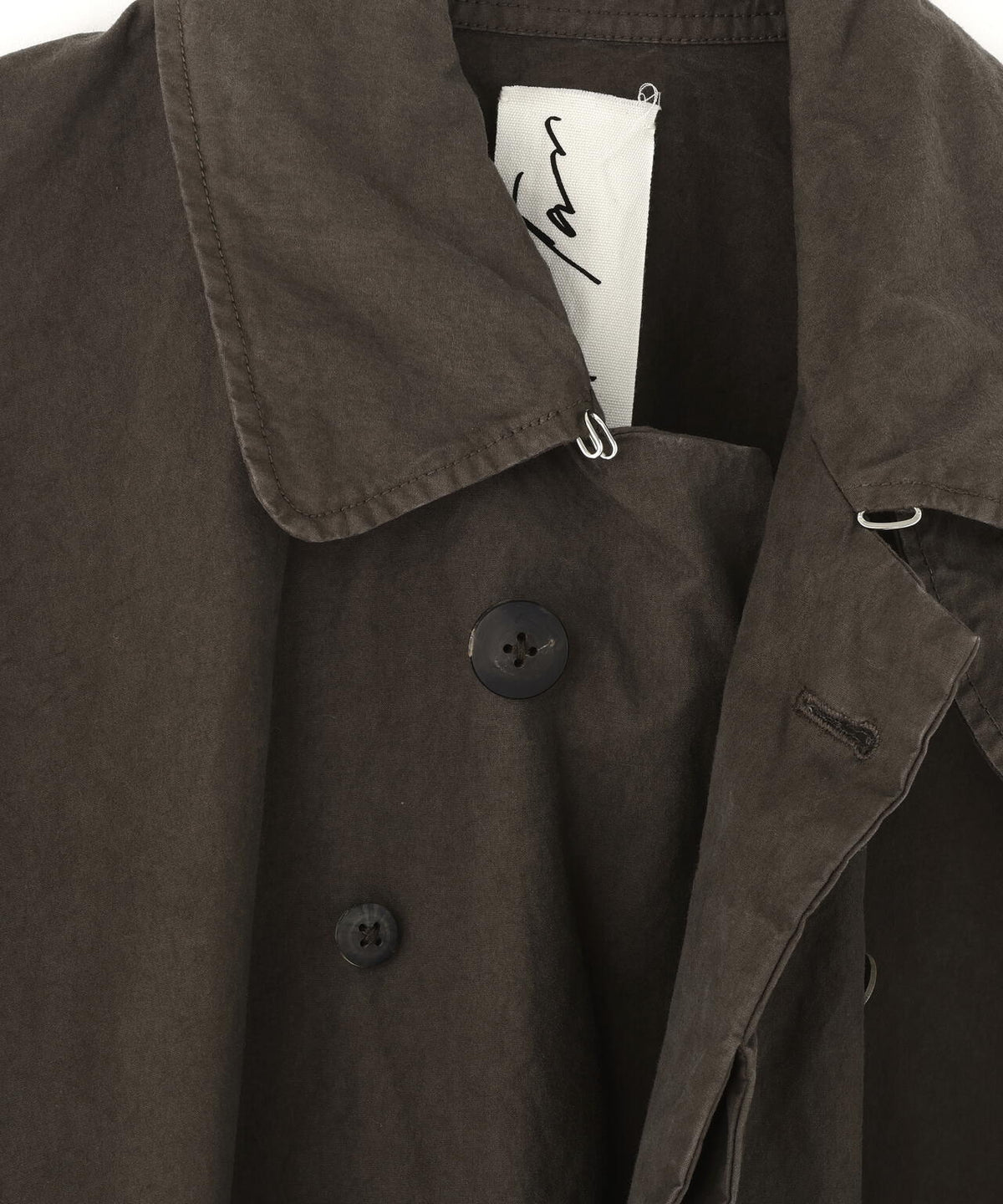 quitan / FINE BRUSHED HORSE CLOTH FROCK COAT