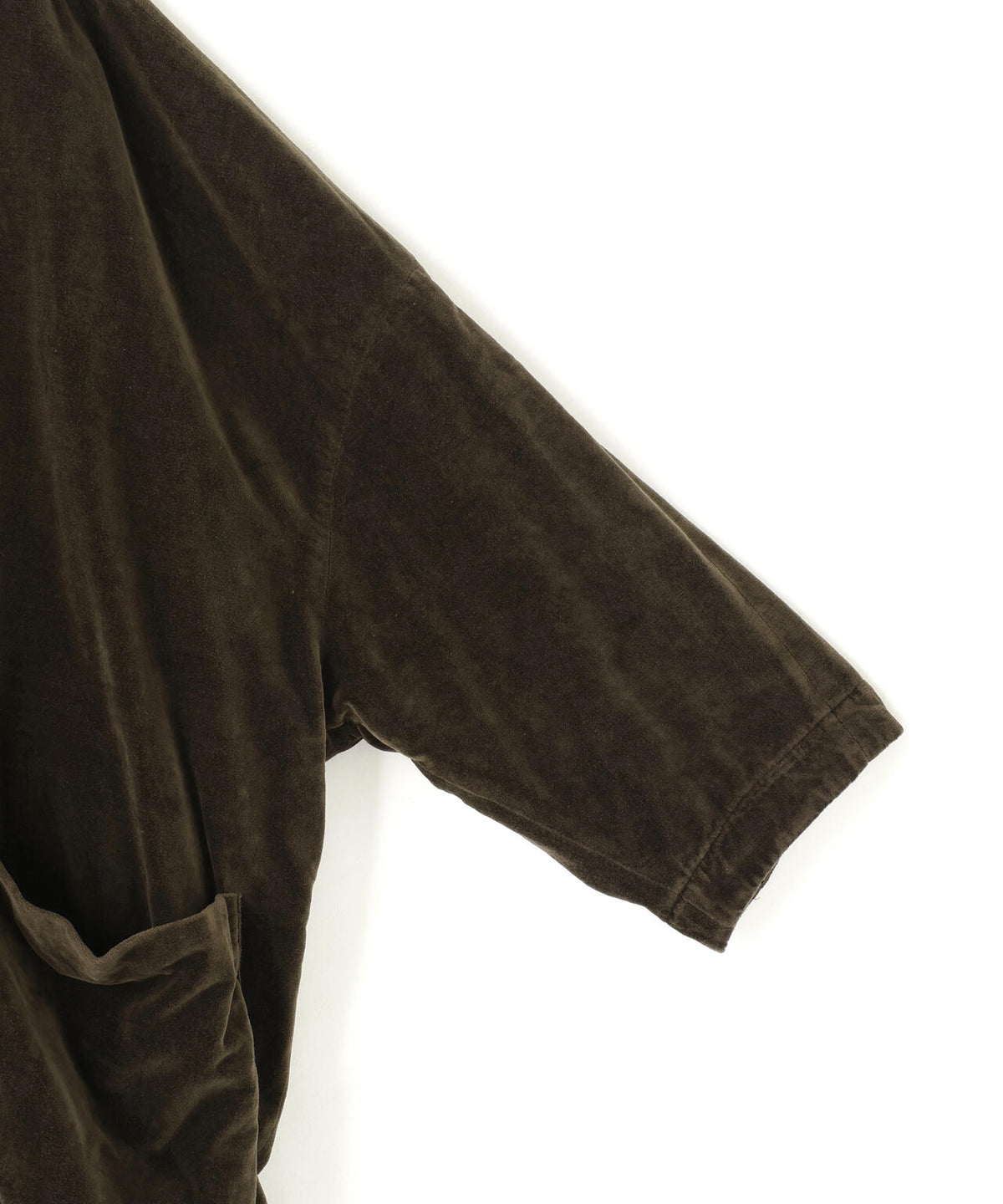 quitan / COTTON VELVET DORMAN ATELIER COAT