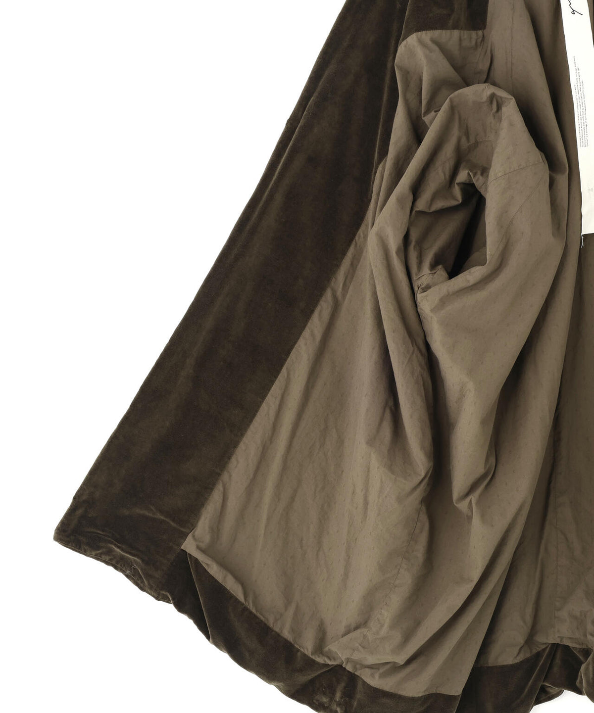 quitan / COTTON VELVET DORMAN ATELIER COAT