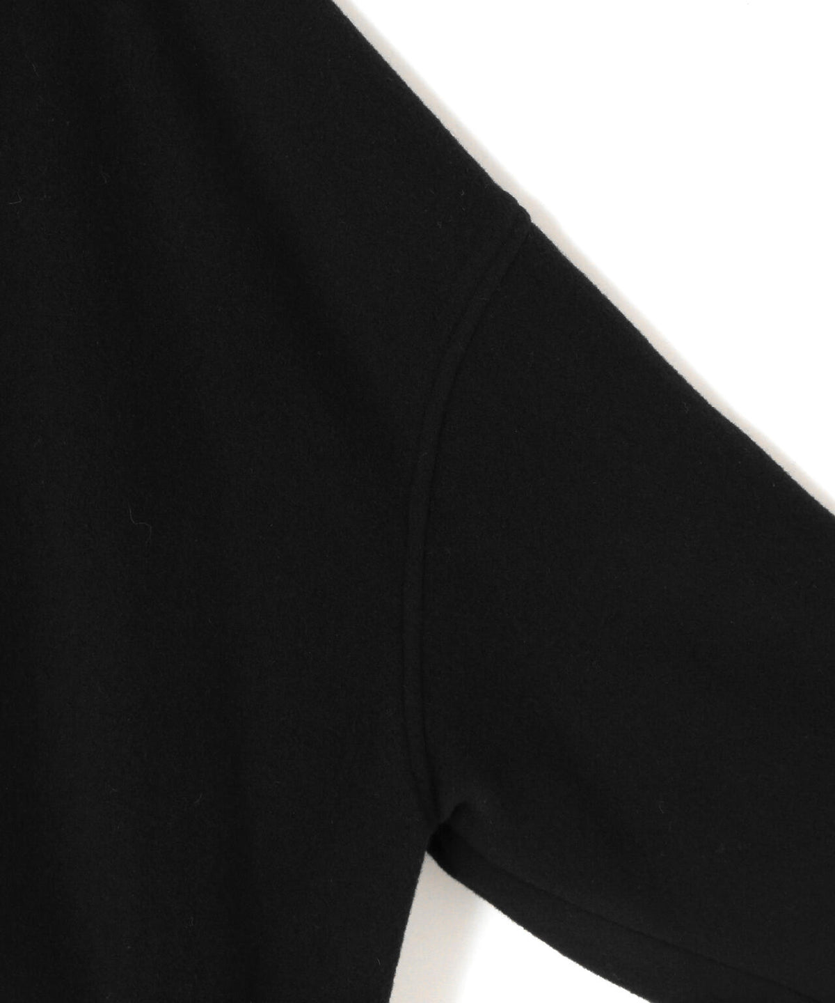 quitan / WOOL CASHMERE KNIT FLEECE TRENCH COAT