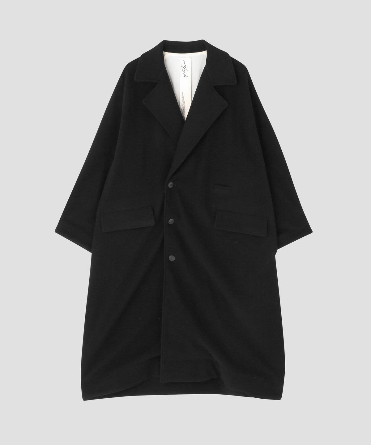 quitan / WOOL CASHMERE KNIT FLEECE TRENCH COAT