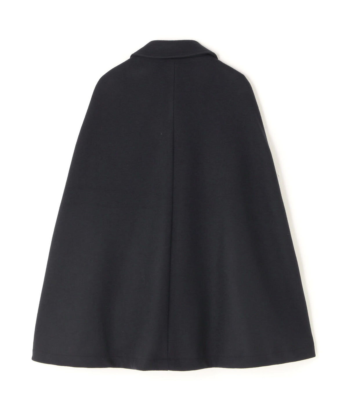 quitan / DOUBLE MELTON PONCHO COAT