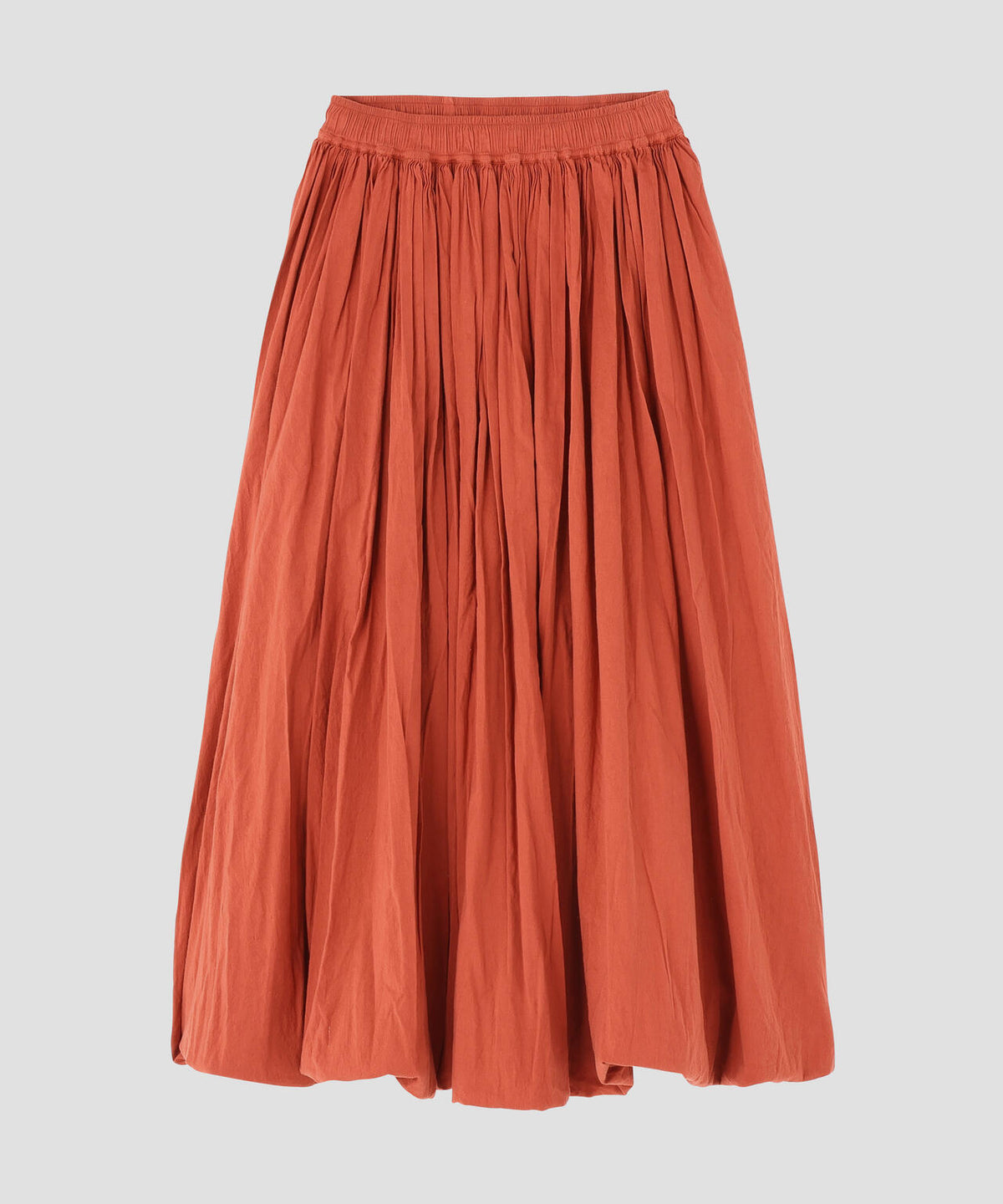 quitan / KHADI COTTON SILK BALLOON SKIRT