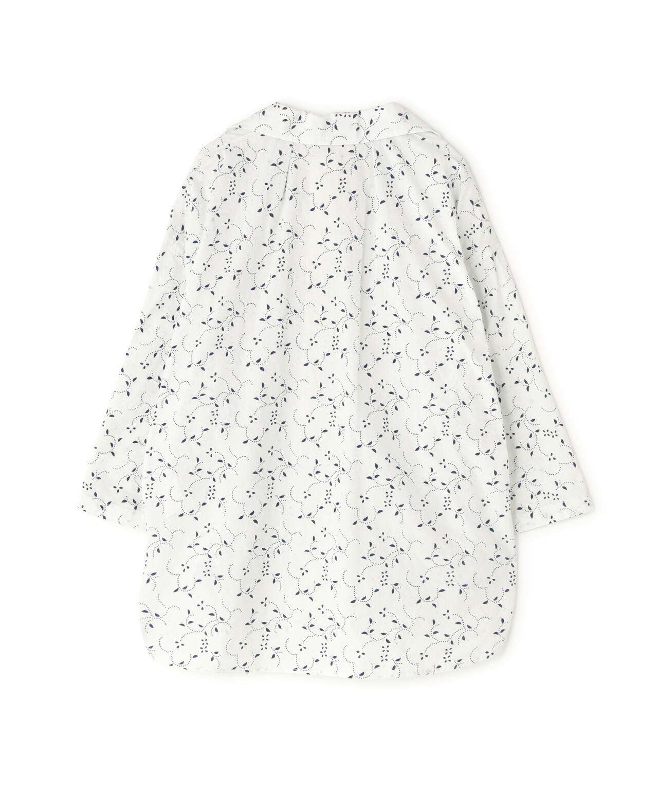 quitan / TRANSYLVANIAN INDIGO PRINT SAILOR SHIRT