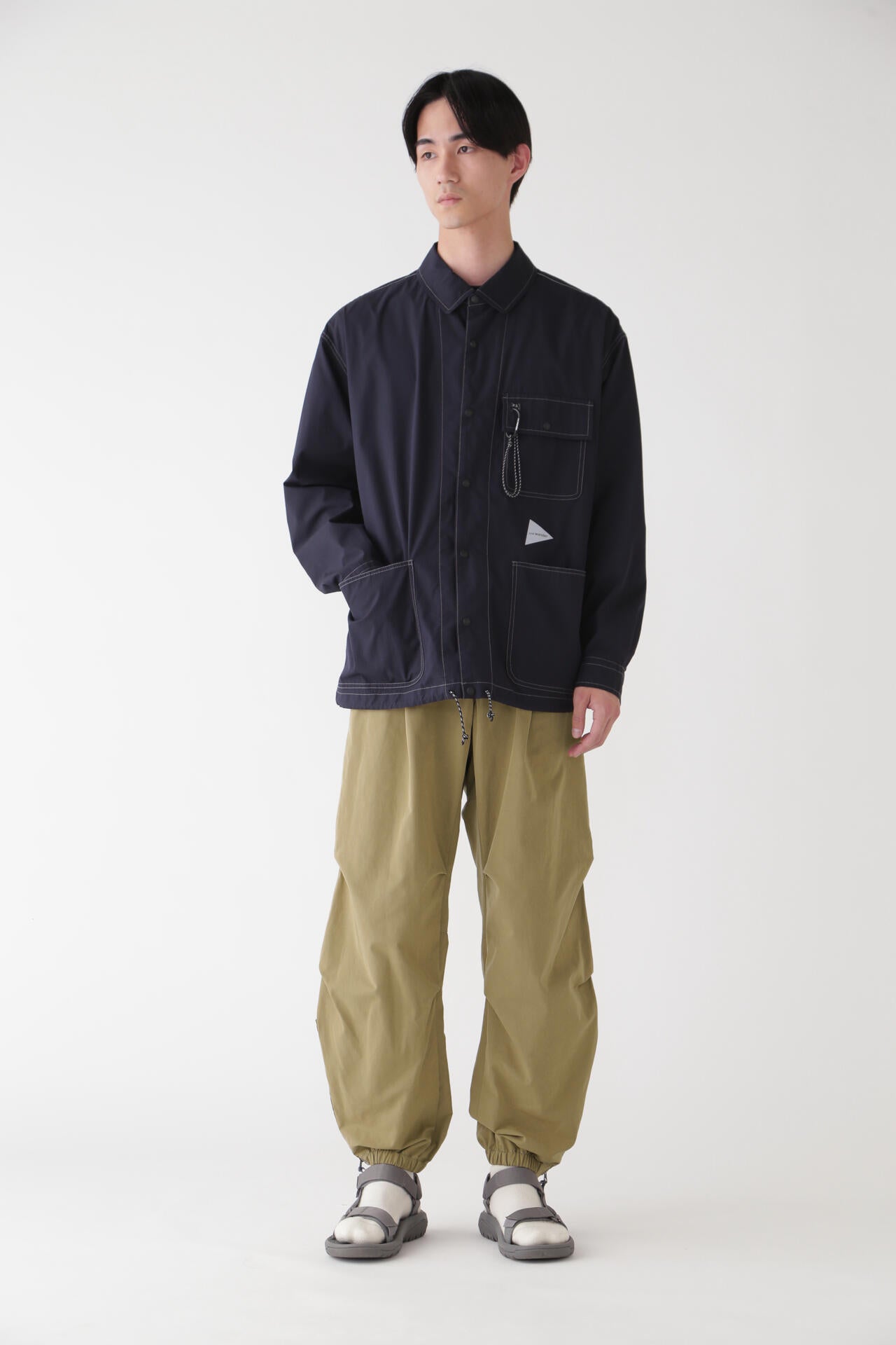 side zip hem pants