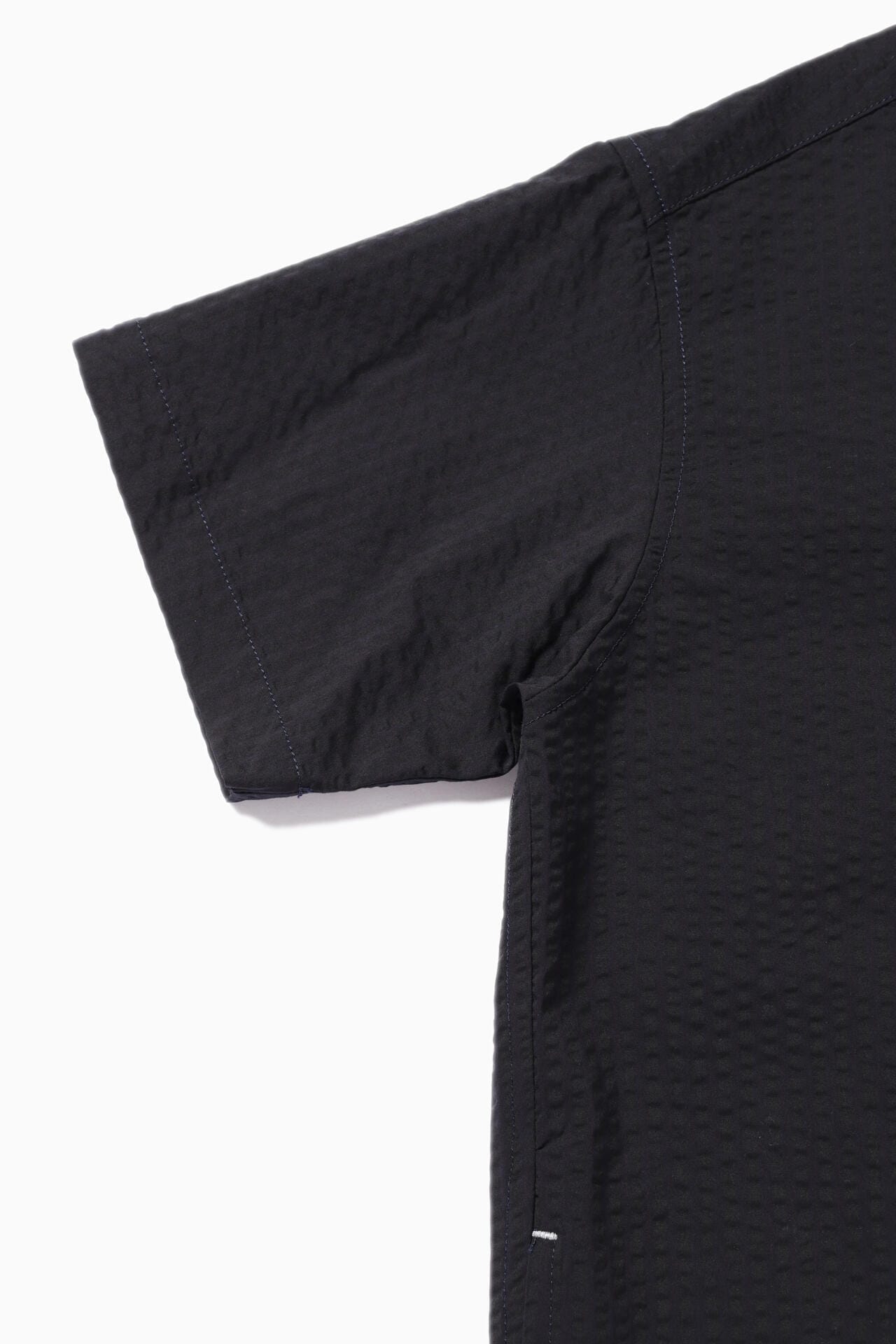 Dry soft seersucker SS shirt