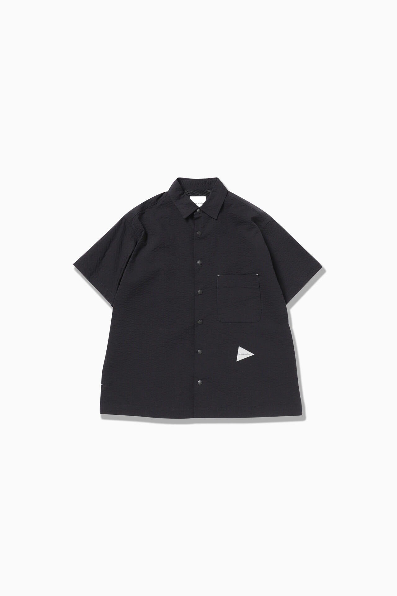 Dry soft seersucker SS shirt