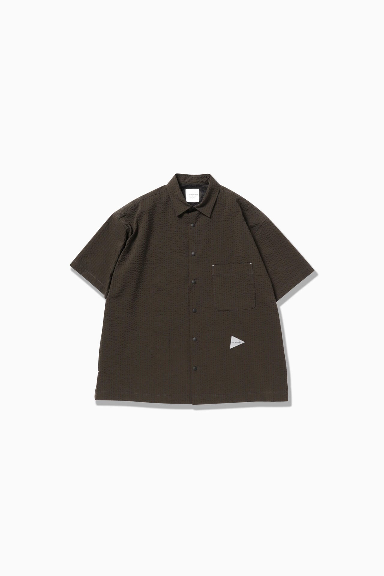 Dry soft seersucker SS shirt