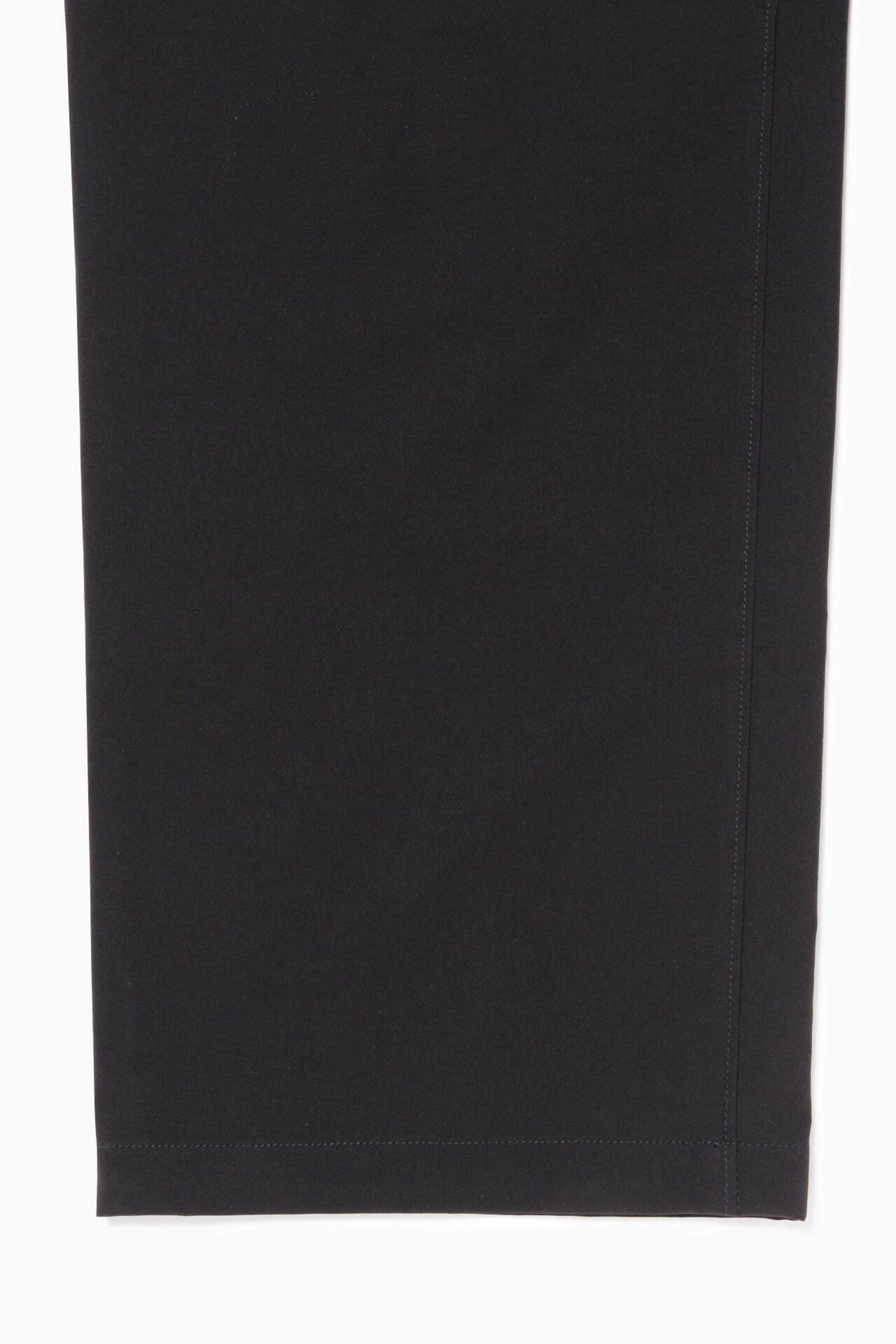plain wide stretch pants