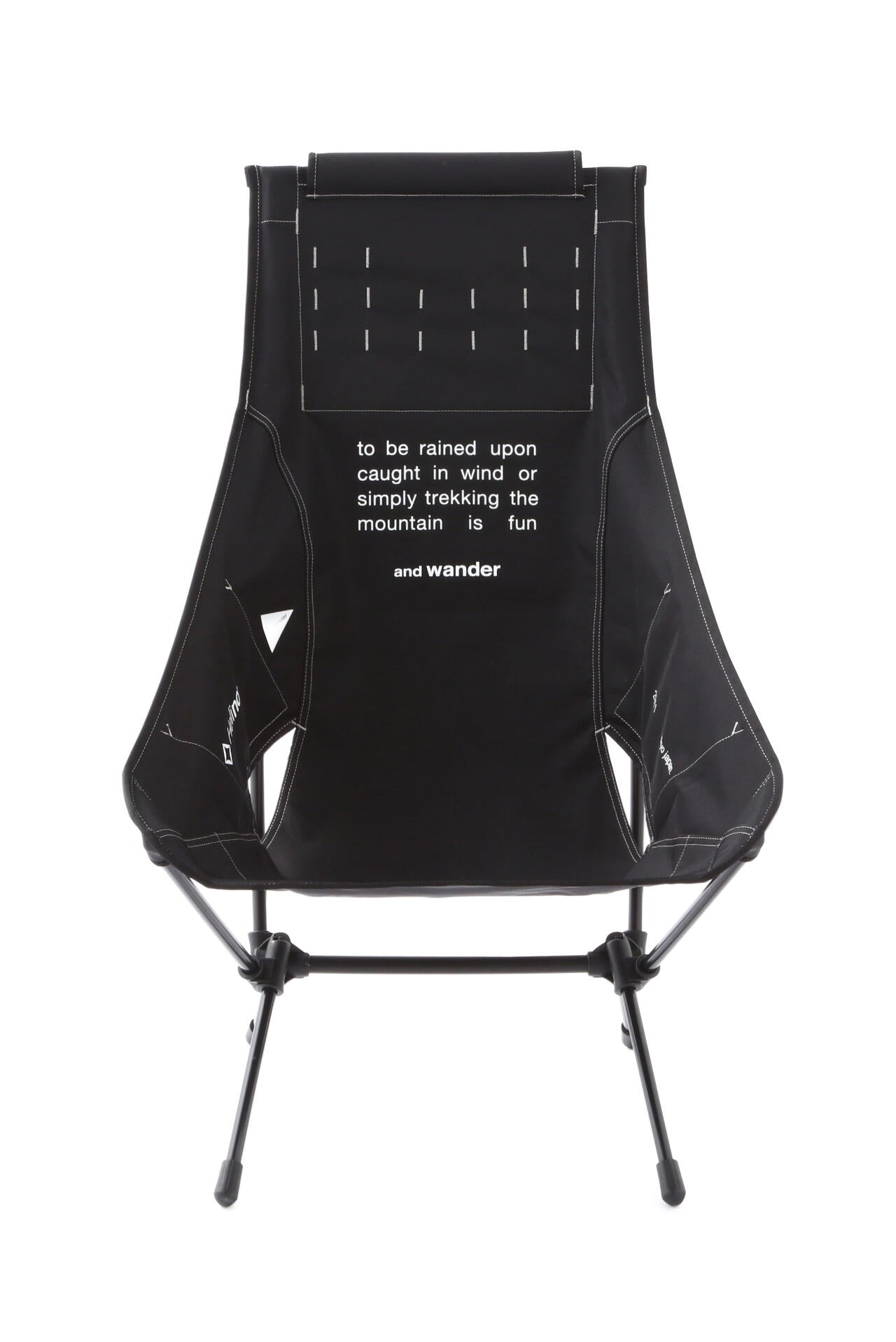Helinox × and wander folding chair two
