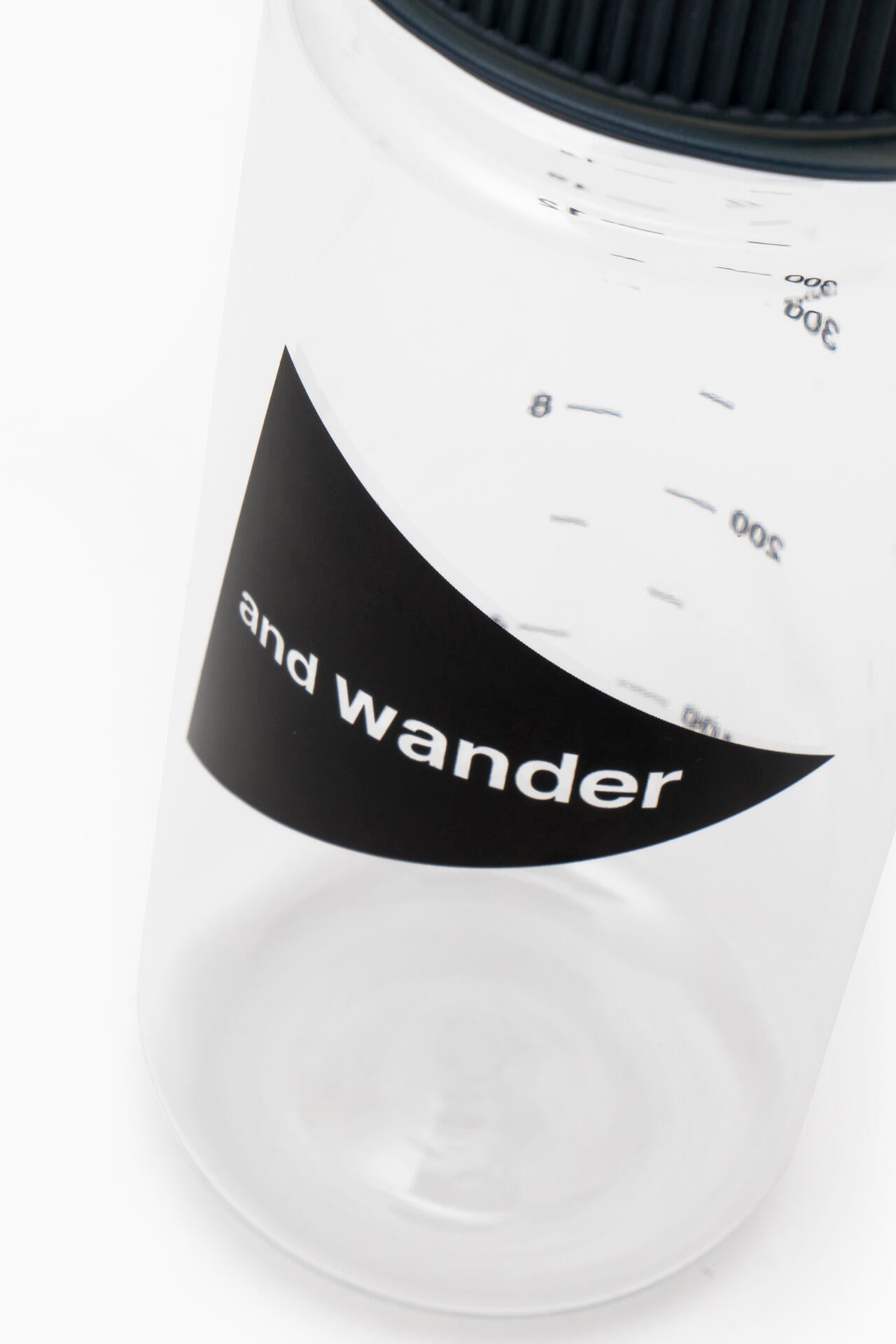 and wander logo bottle 500 | BPAフリー 500ml クリアボトル