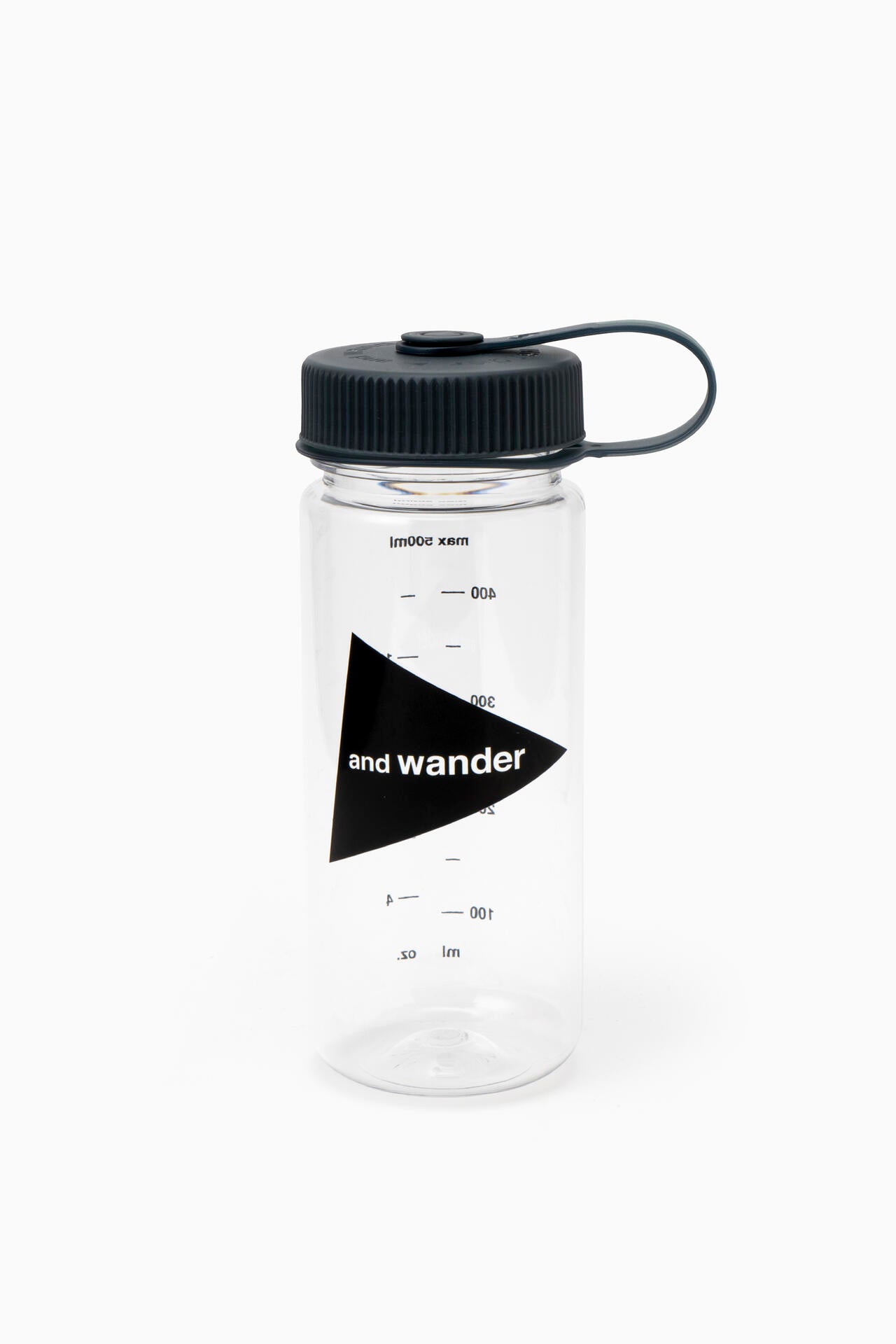 and wander logo bottle 500 | BPAフリー 500ml クリアボトル