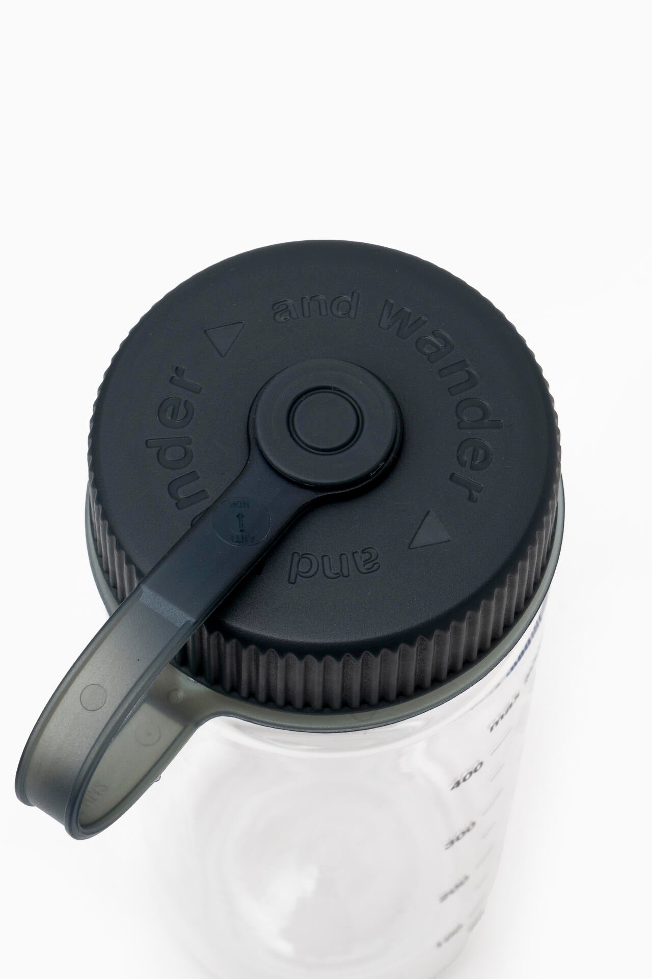 and wander logo bottle 500 | BPAフリー 500ml クリアボトル