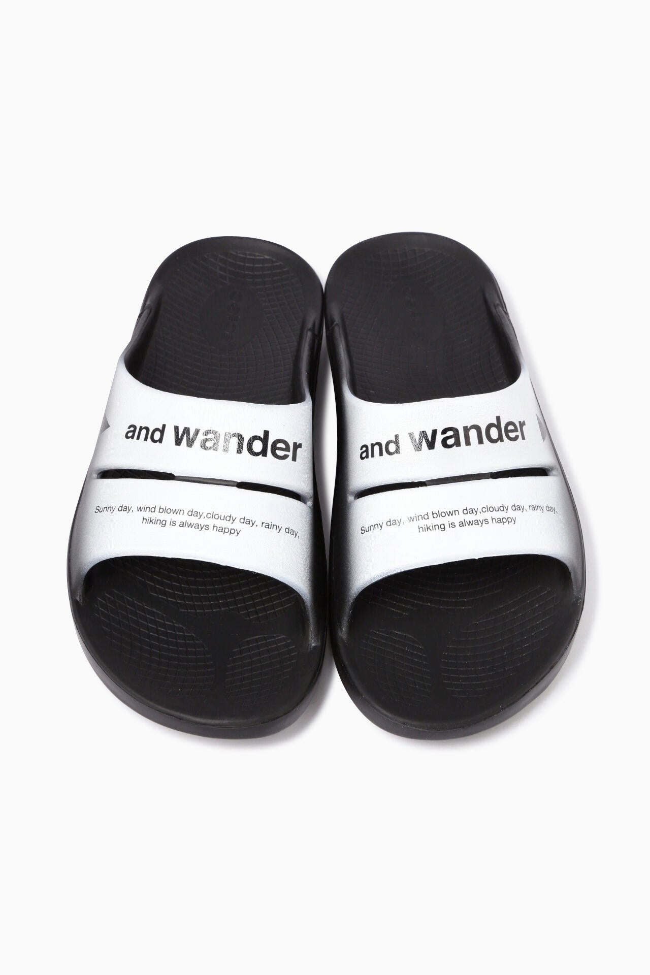 OOFOS ahh × and wander recovery sandal