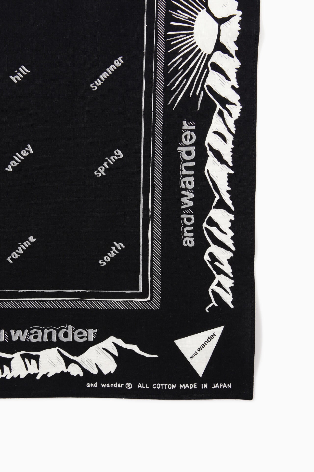 reflective words bandanna