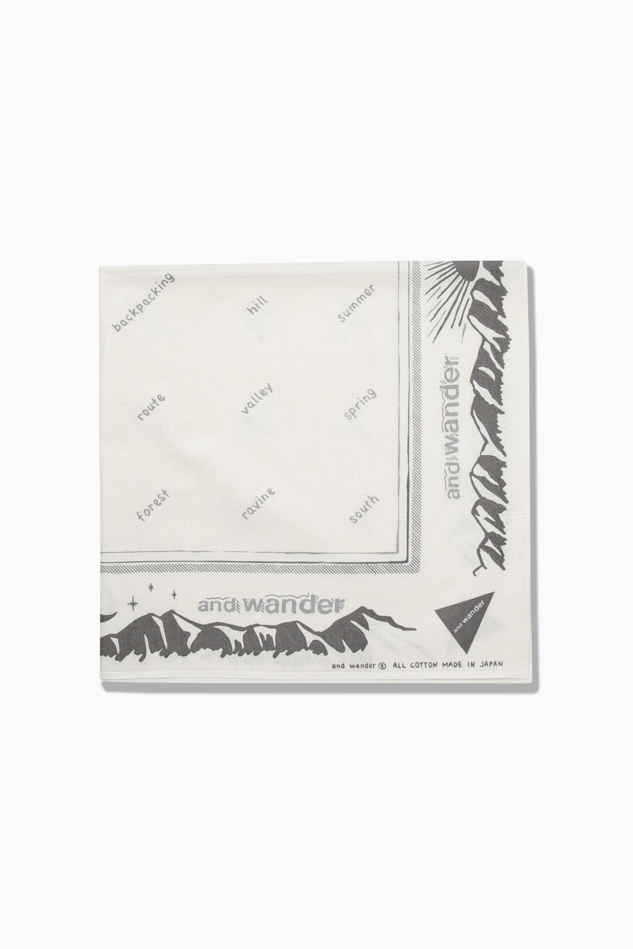 reflective words bandanna