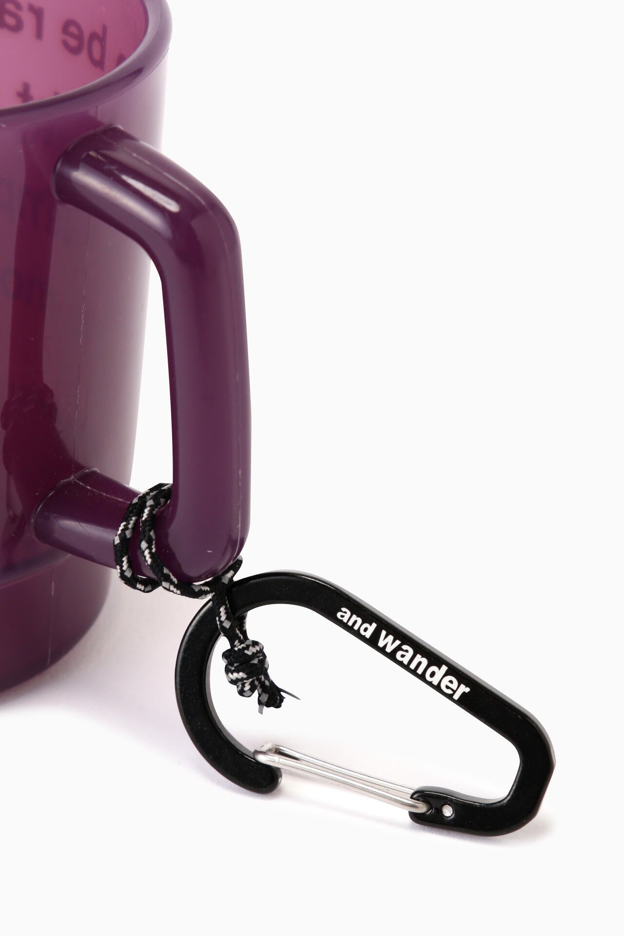 and wander logo PP mug | ロゴ ポリプロピレン マグカップ
