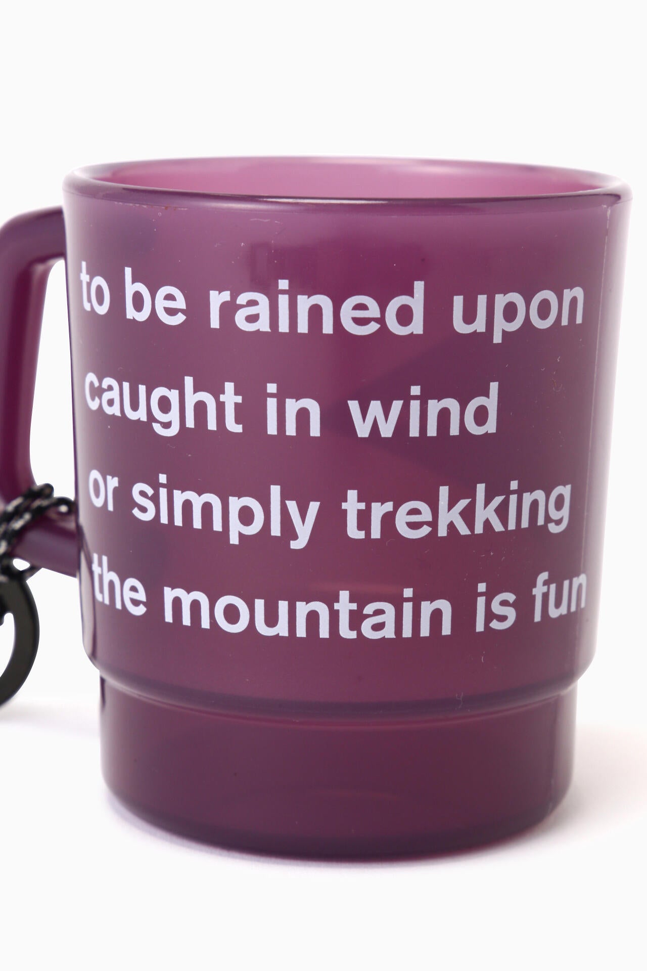 and wander logo PP mug | ロゴ ポリプロピレン マグカップ