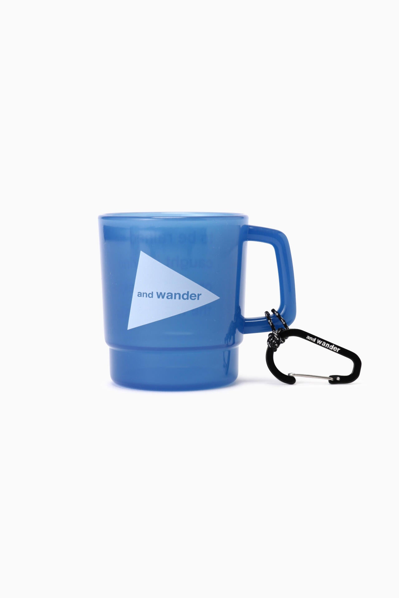 and wander logo PP mug | ロゴ ポリプロピレン マグカップ
