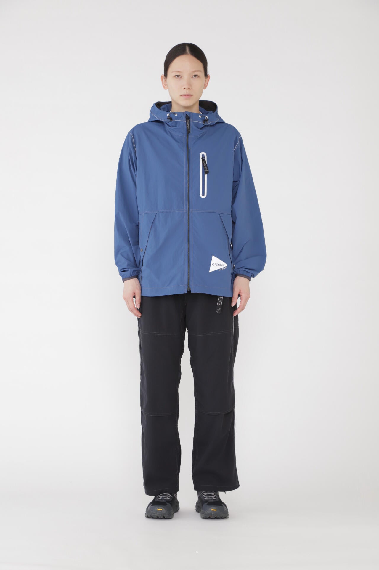 GRAMICCI × and wander brushed nylon jacket