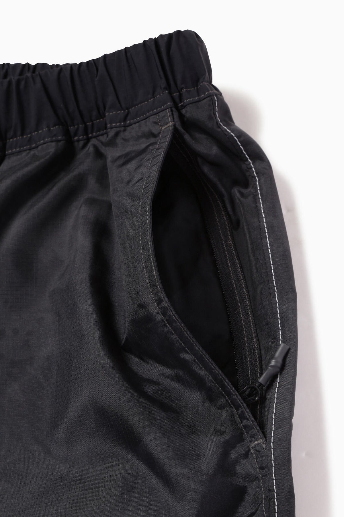 printed nylon short pants