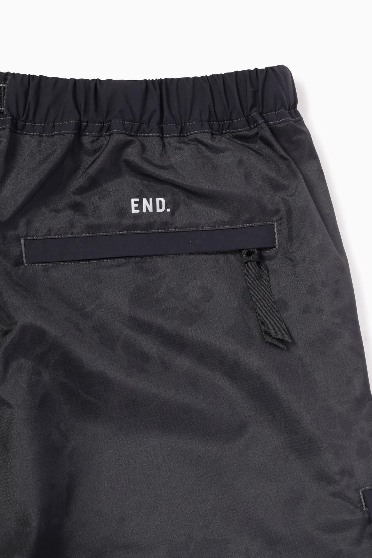 printed nylon short pants