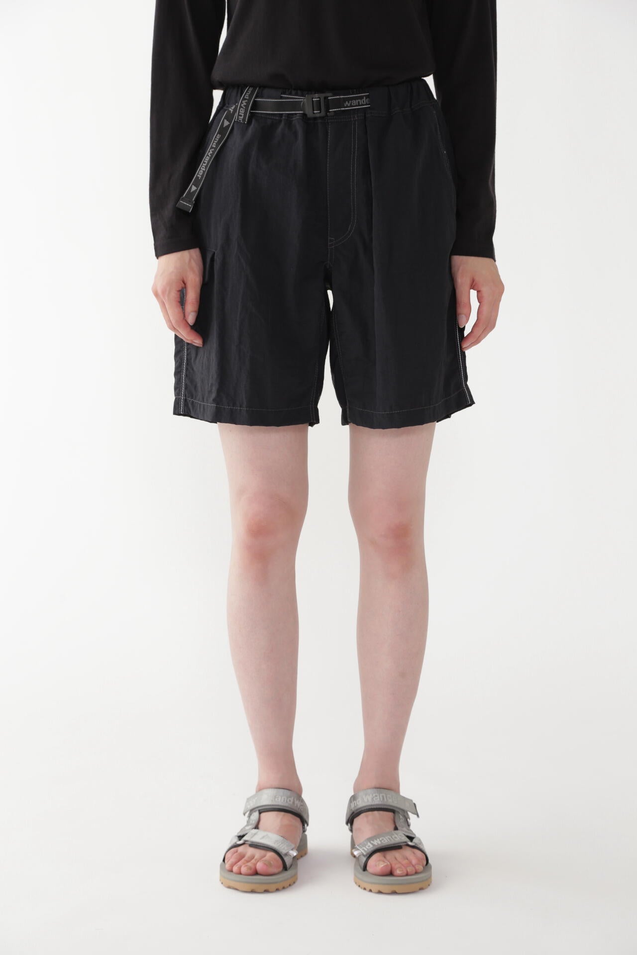 Ny taffeta hiker short pants