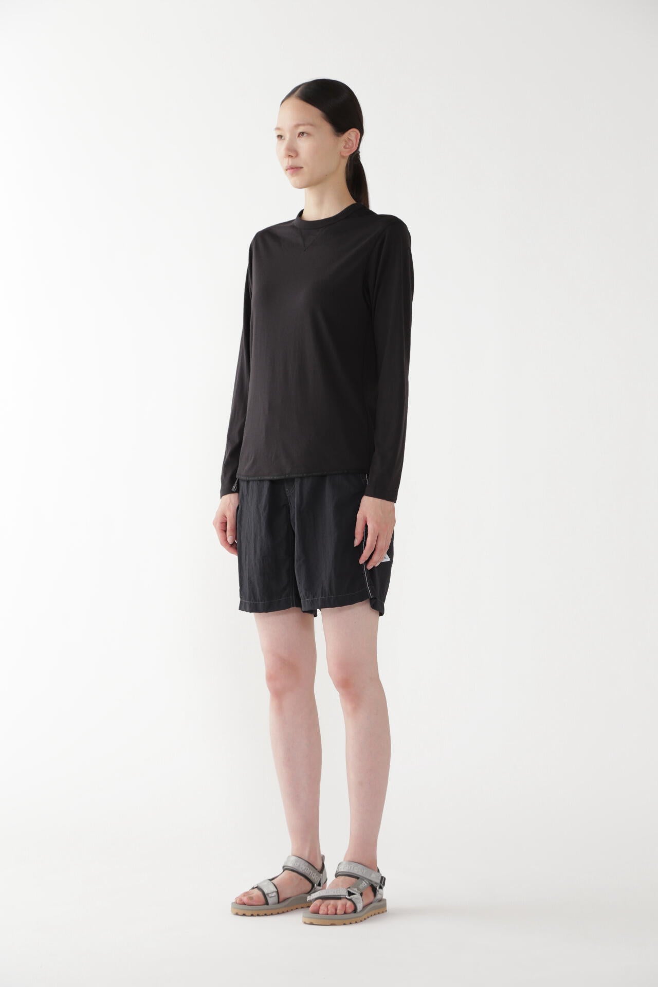 Ny taffeta hiker short pants