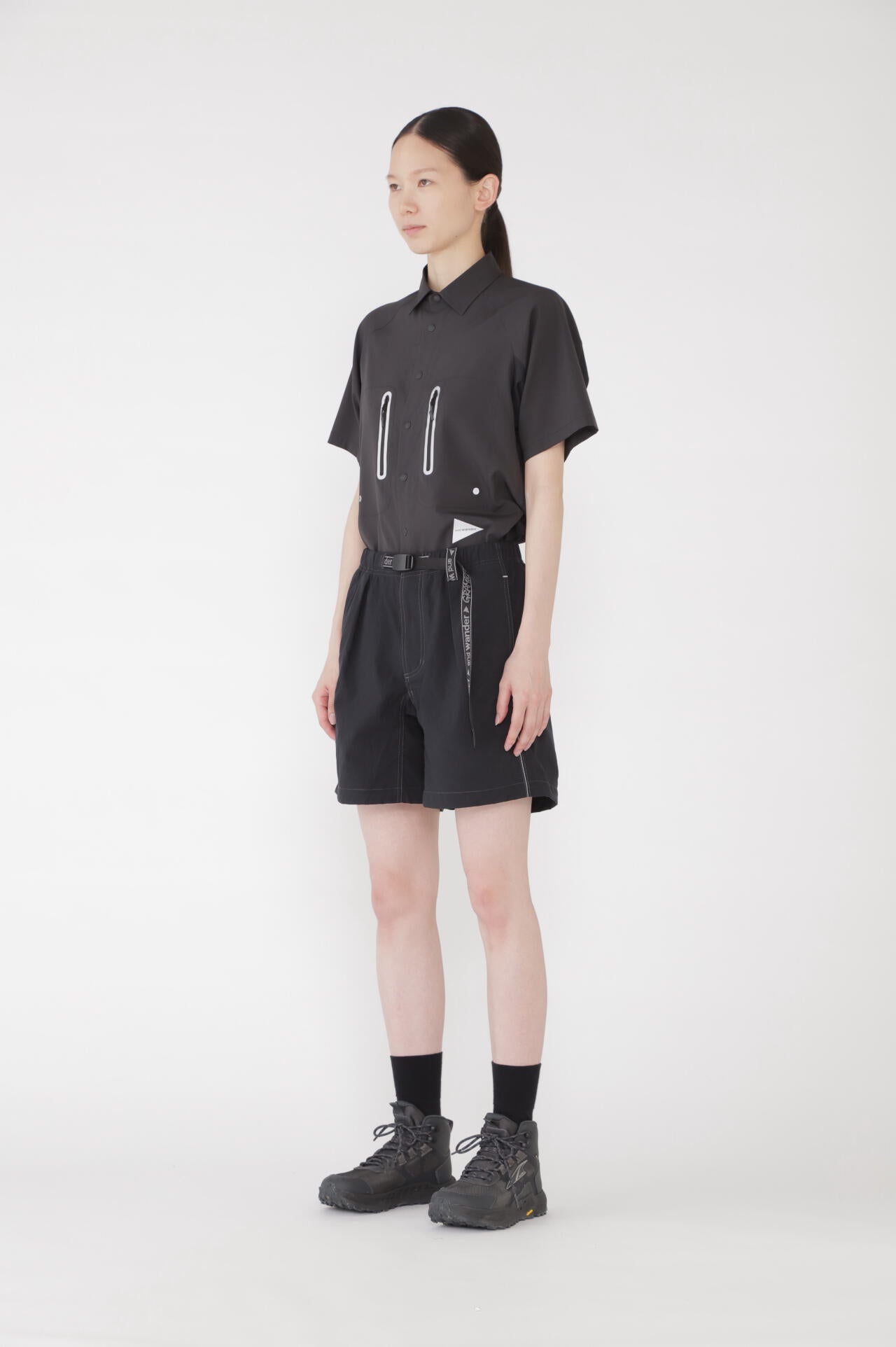 GRAMICCI × and wander nylon g-short
