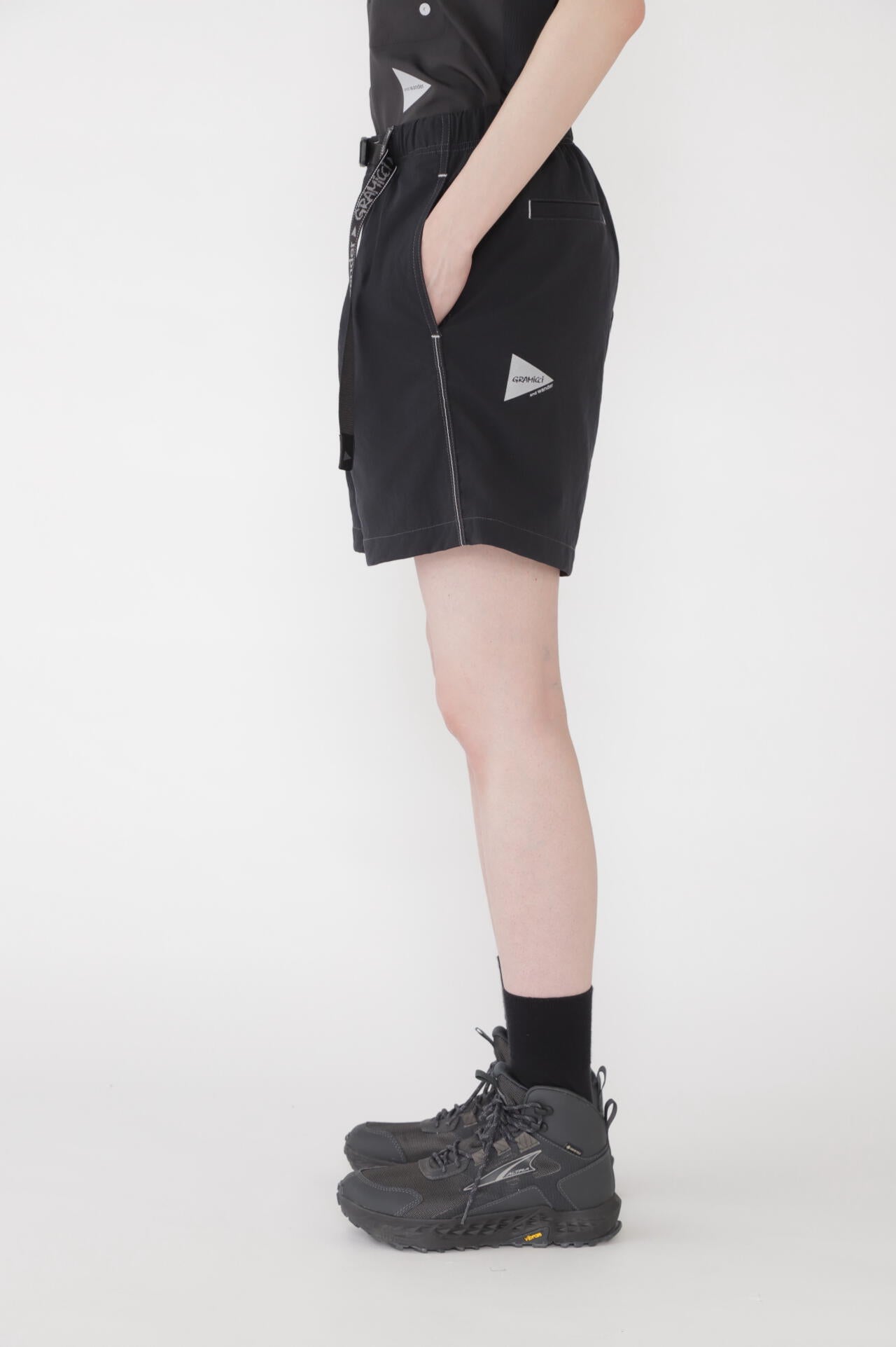 GRAMICCI × and wander nylon g-short