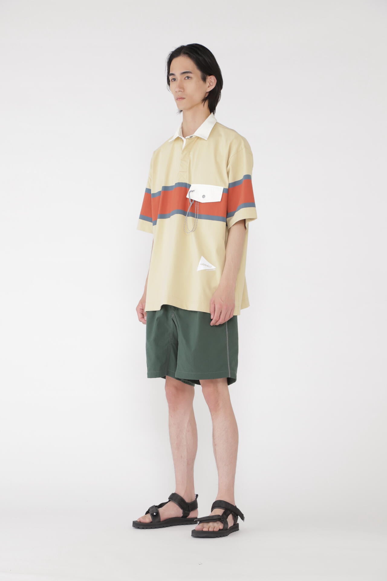 GRAMICCI × and wander nylon g-short