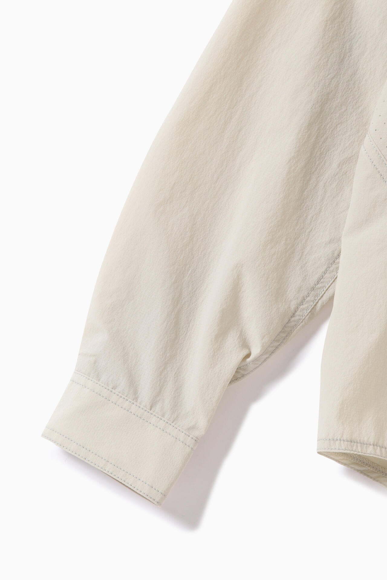 stretch rip band collar shirt