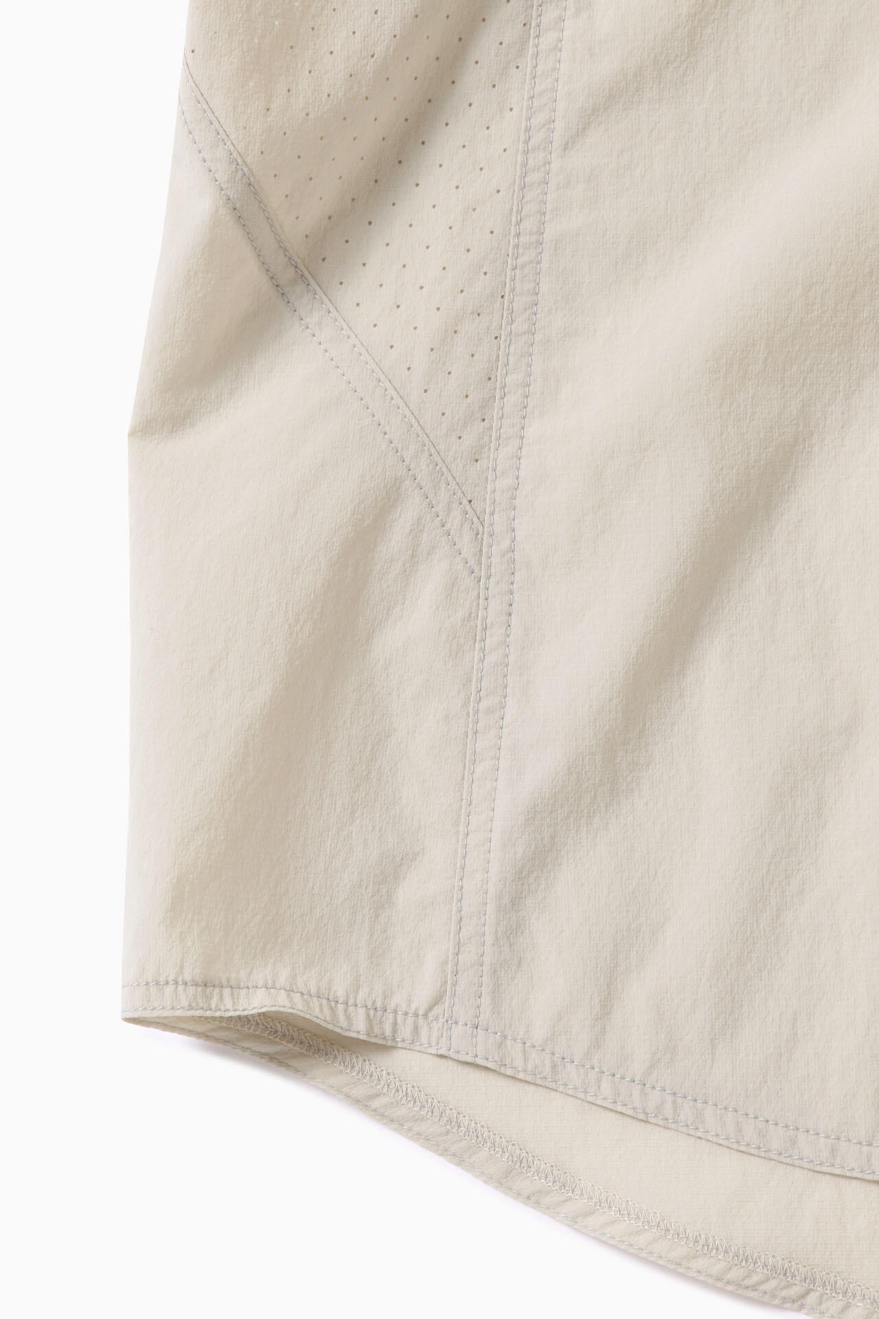 stretch rip band collar shirt