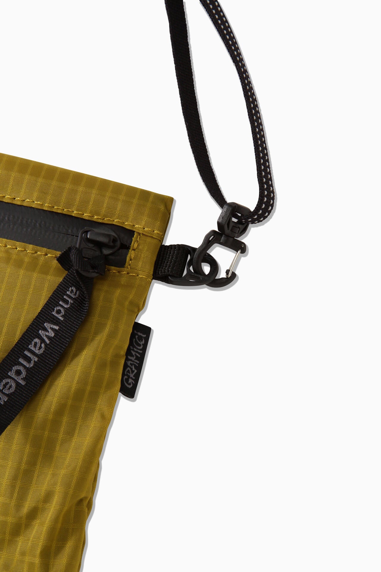 GRAMICCI × and wander nylon sacoche