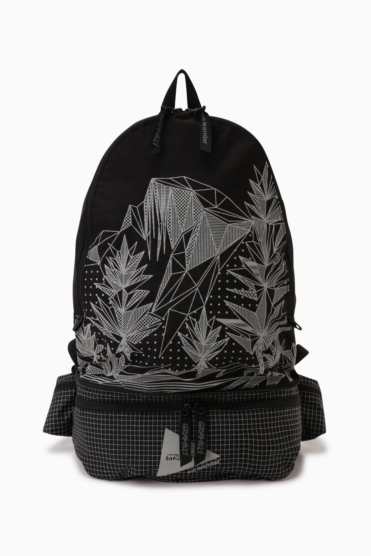 GRAMICCI × and wander 2way ripstop bag
