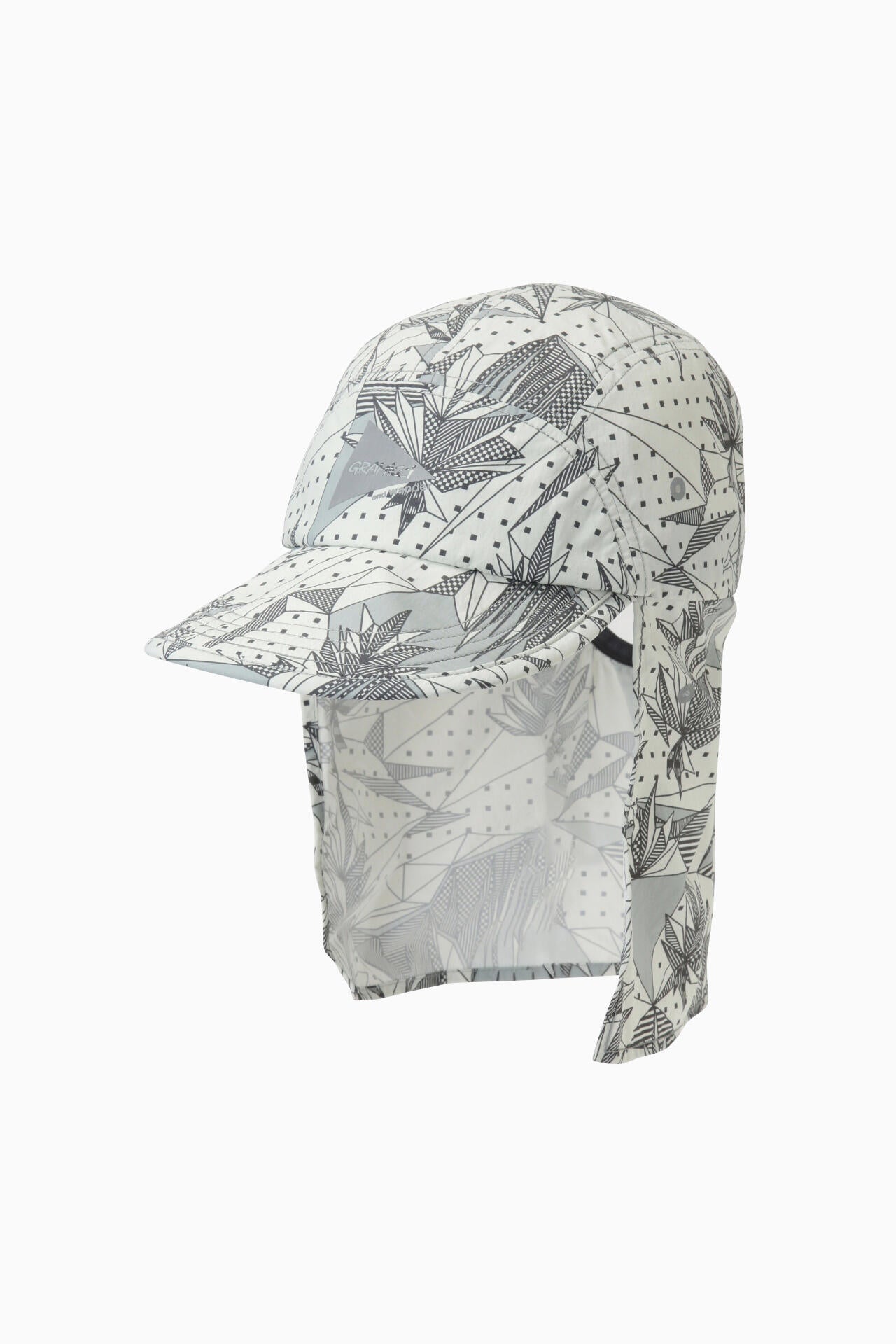 GRAMICCI × and wander brushed nylon sunshade cap