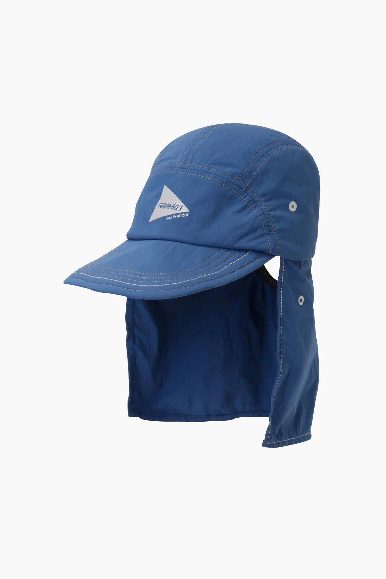 GRAMICCI × and wander brushed nylon sunshade cap