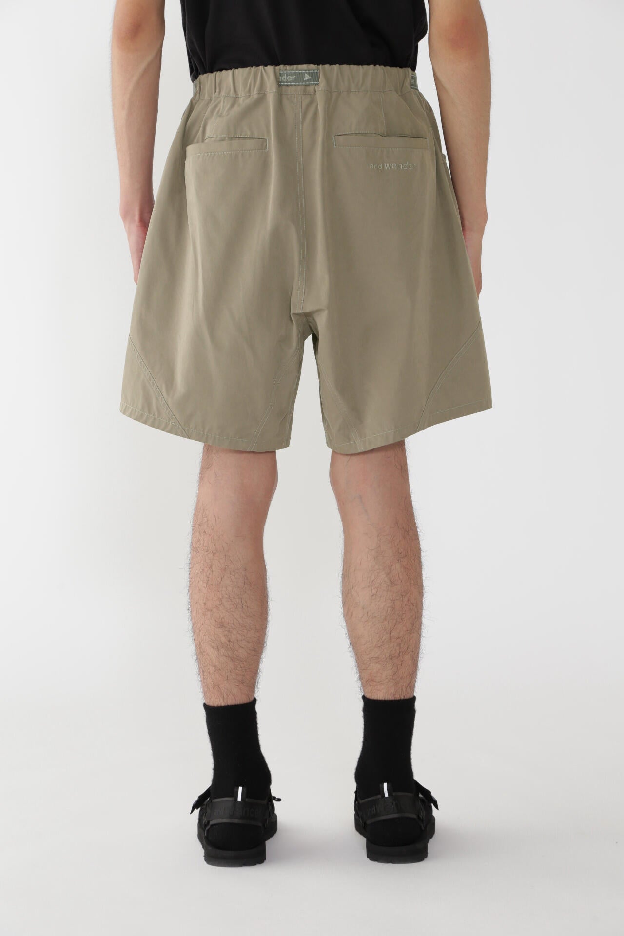 high count cloth short pants (M)