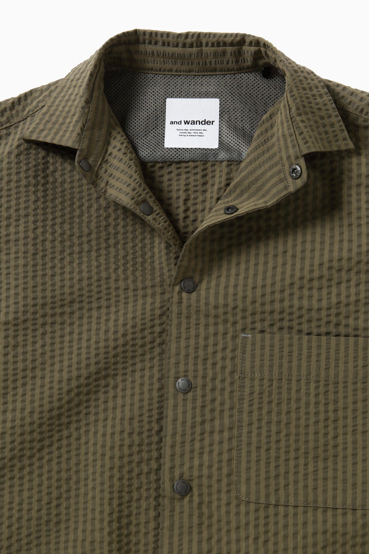 dry soft seersucker SS shirt