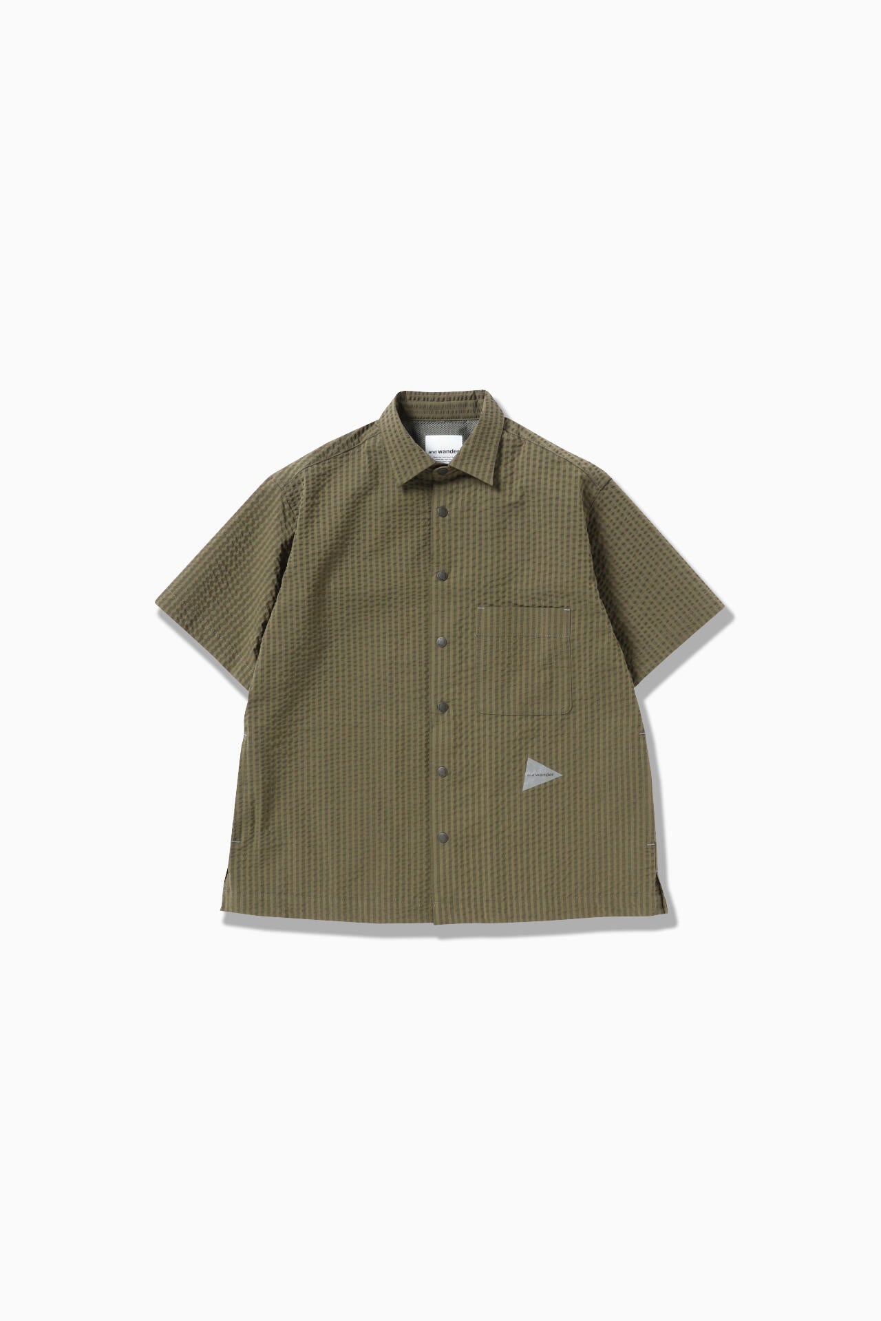 dry soft seersucker SS shirt