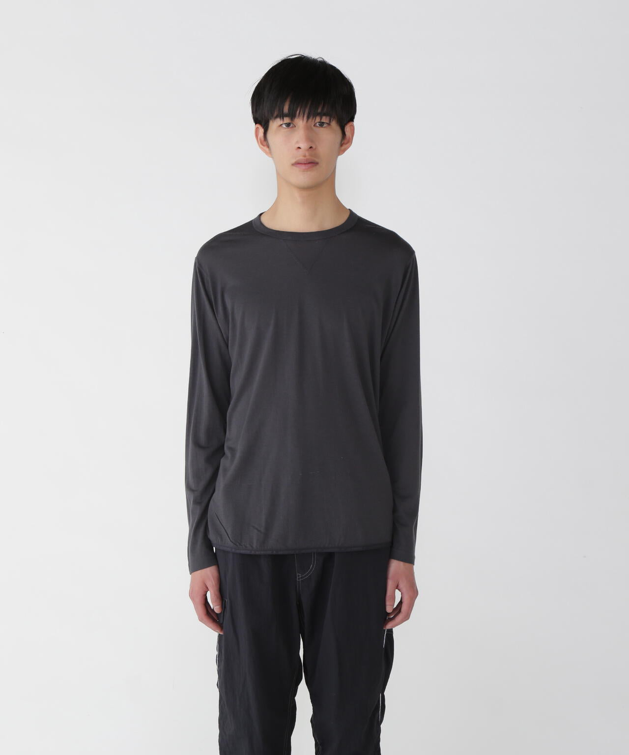 merino base LS T | メリノウール デオドラント ウォーム ロングスリーブTシャツ