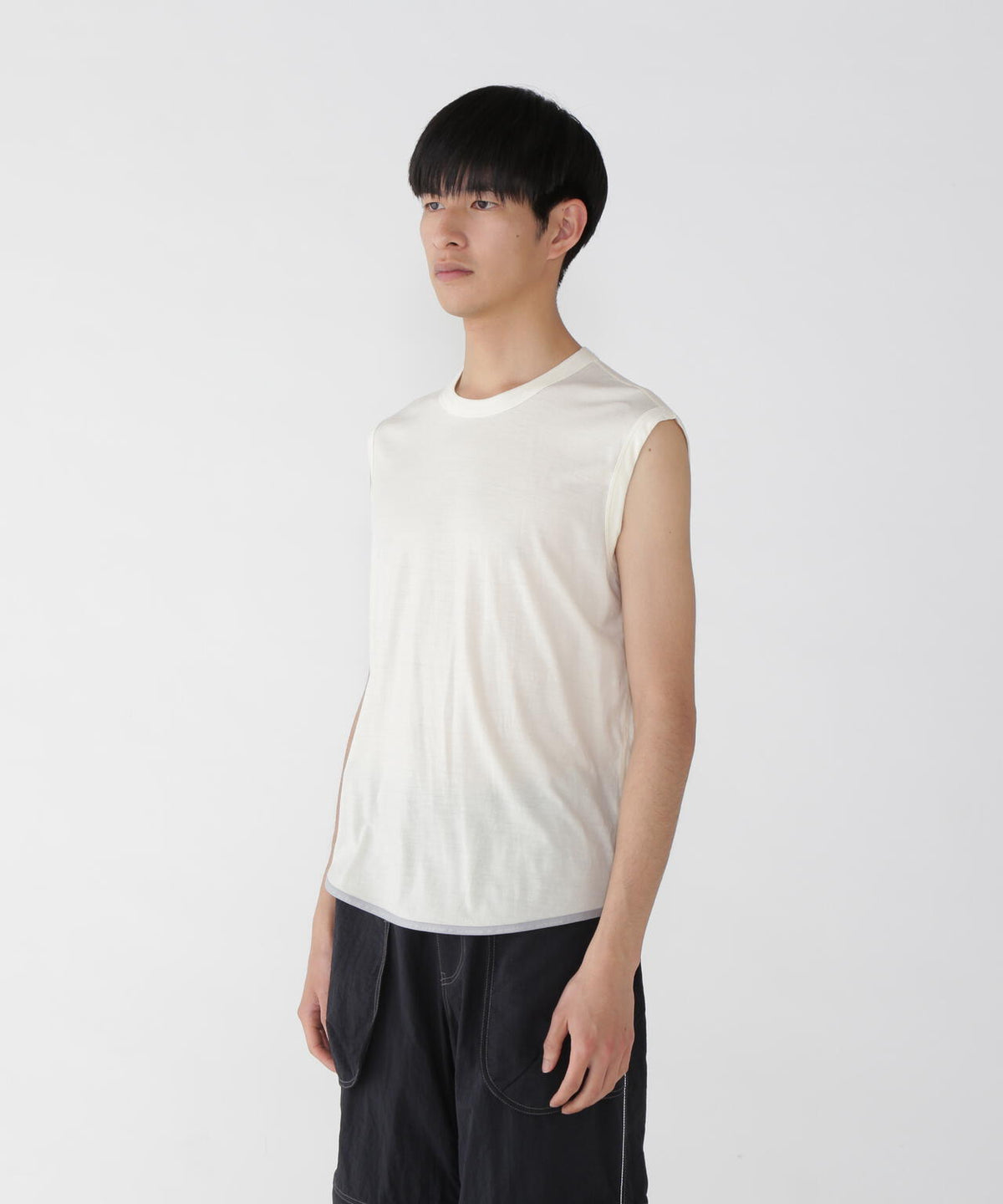 merino base tank top | メリノウール デオドラント ウォーム タンクトップ