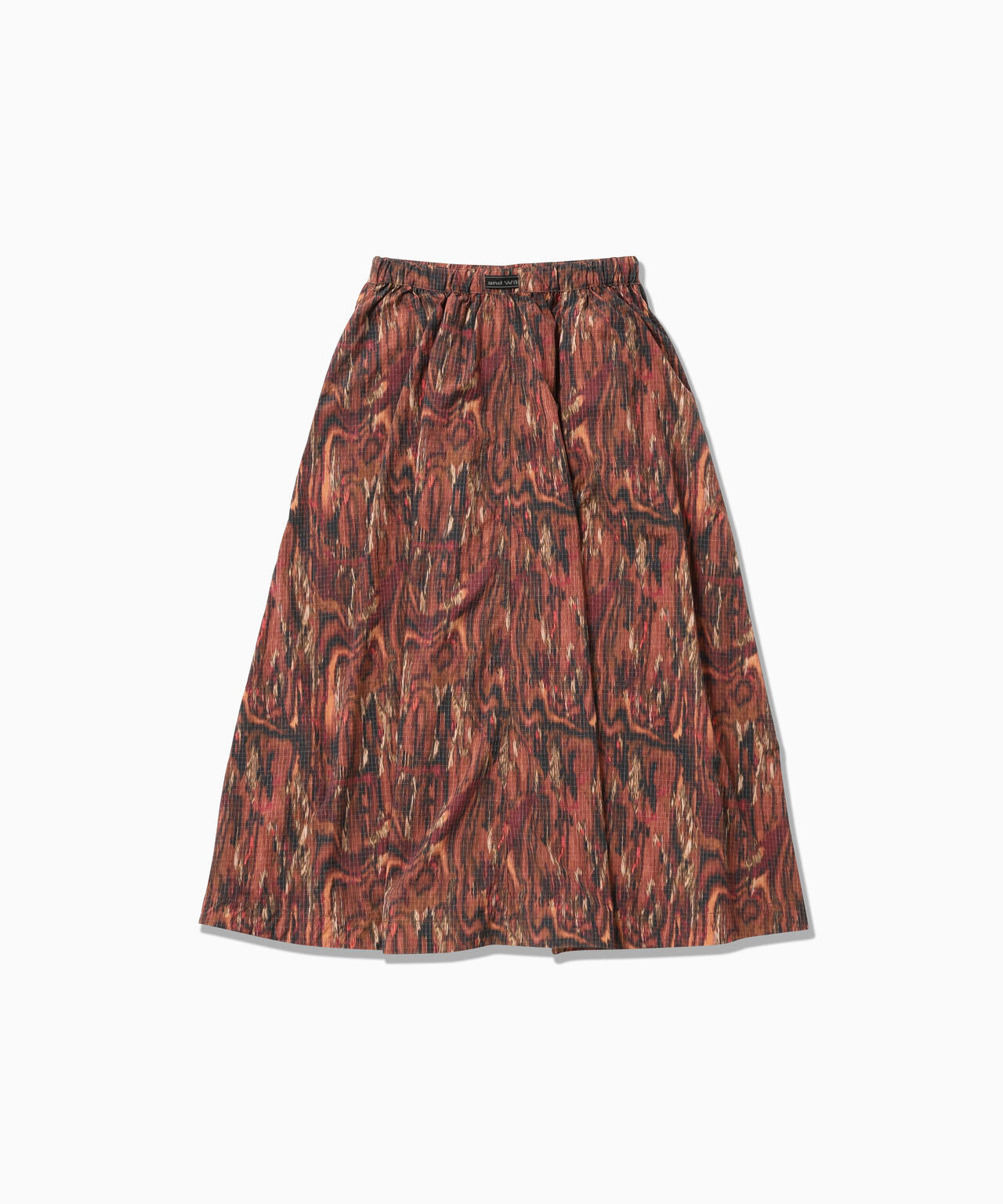 printed ripstop cargo skirt(W)