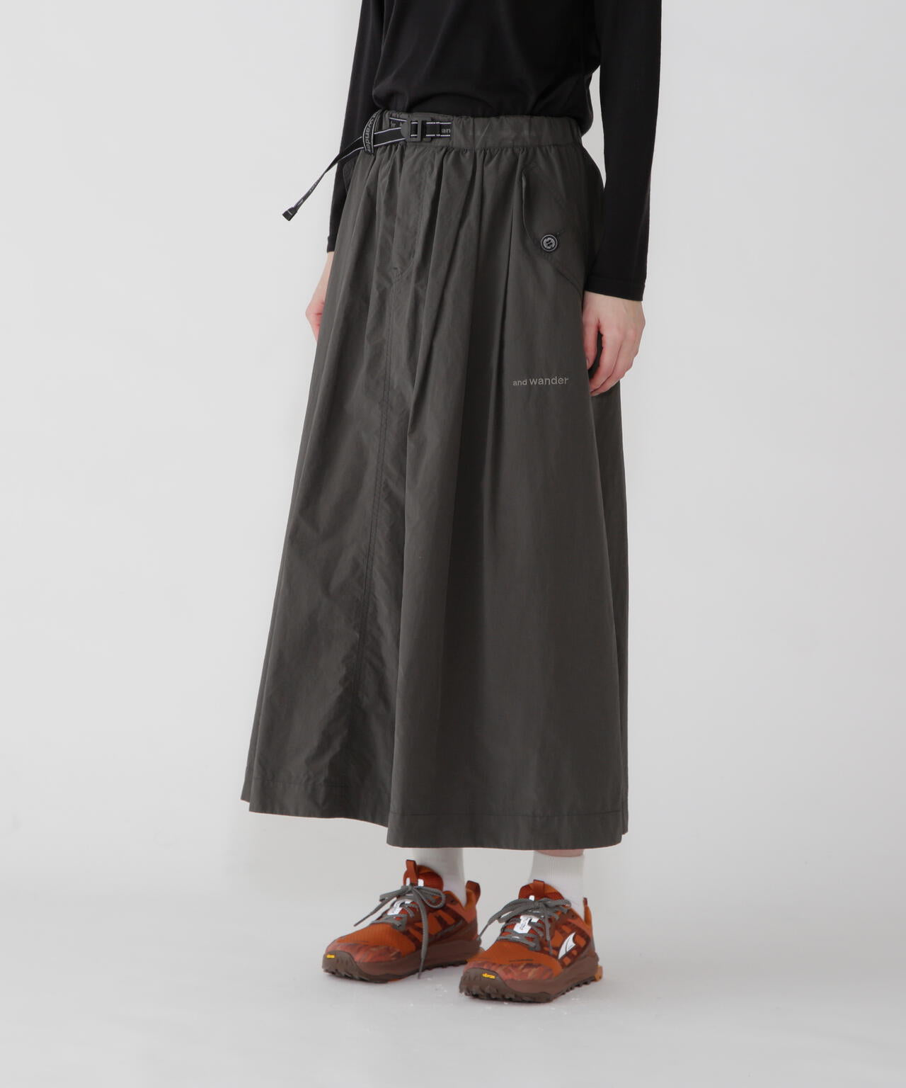 oversized cargo skirt (W)