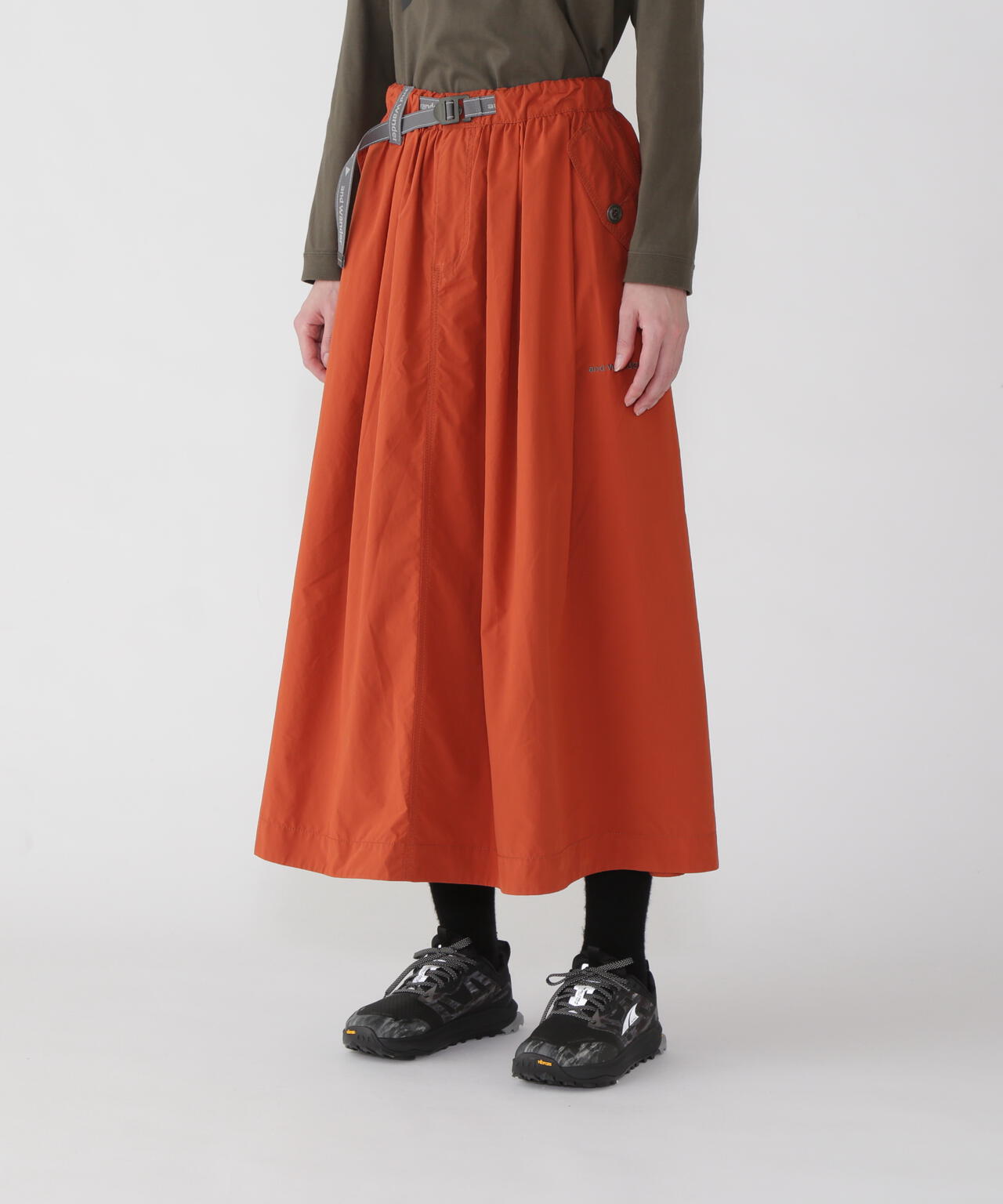 oversized cargo skirt (W)