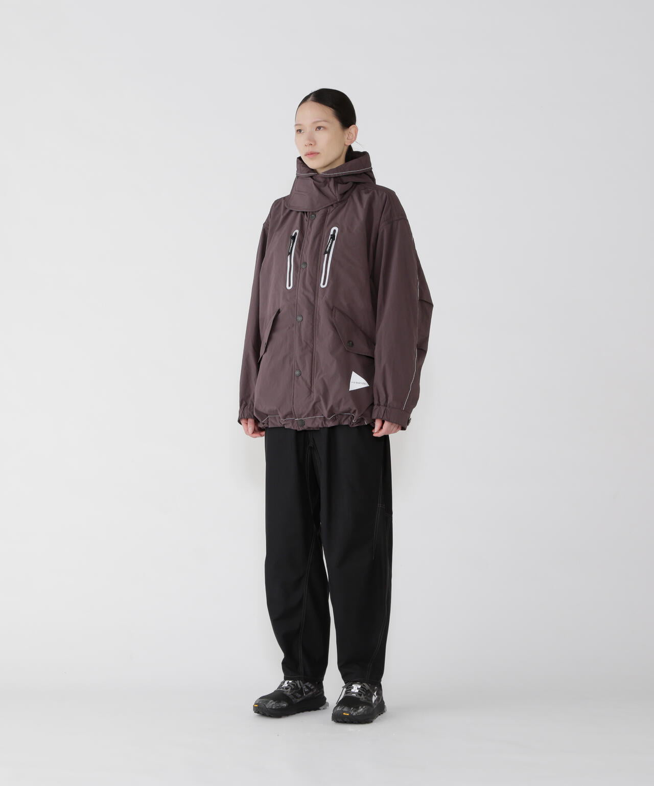 high count cloth wide pants